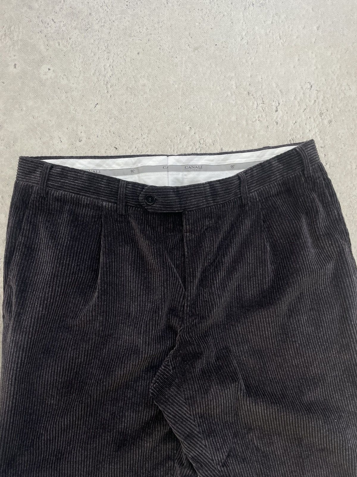 Canali Casual Canali trousers pants velvet Size US 32 / EU 48 - 6 Thumbnail