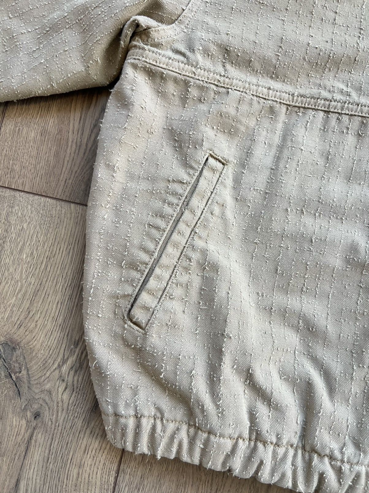 Stussy Stussy Canvas Needlepunch Work Jacket “Khaki” XL Size US XL / EU 56 / 4 - 9 Thumbnail