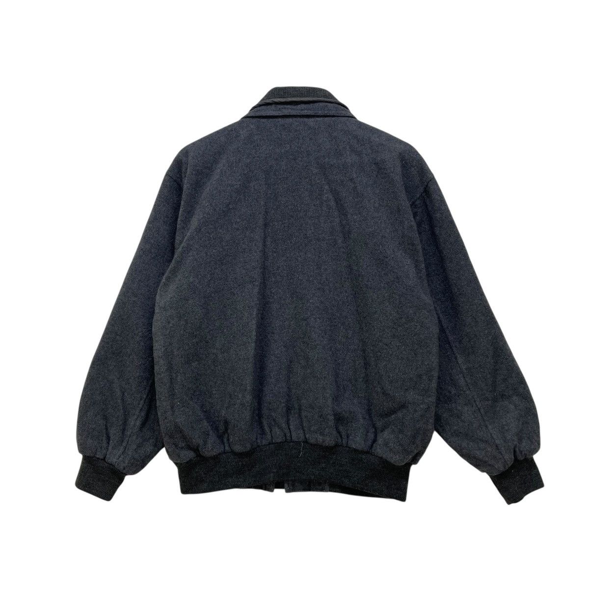 Issey Miyake 💥Japanese Brand Cairo Valentino Bomber Wool Jacket Size US M / EU 48-50 / 2 - 2 Thumbnail