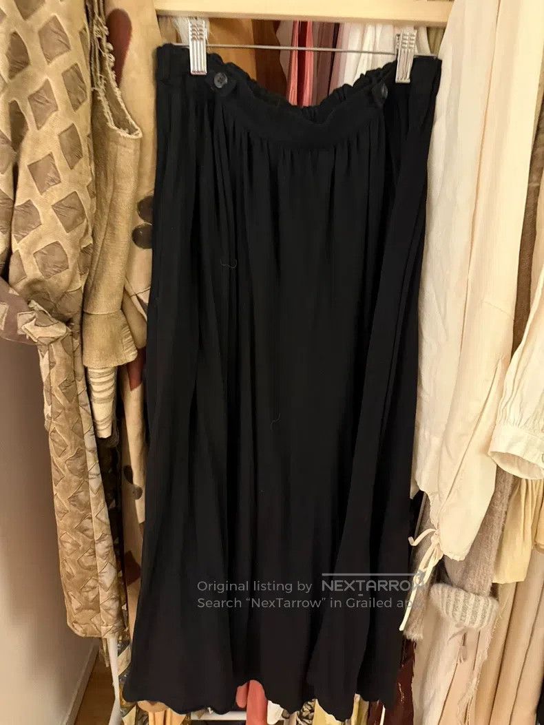 Other Yohji Yamamoto size 1 Black culottes pants Size US 28 / EU 44 - 1 Thumbnail