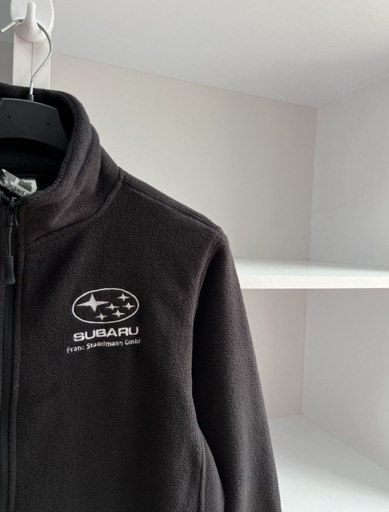 Russell Athletic Vintage Subaru Russell Black Racing Fleece Jacket Size US M / EU 48-50 / 2 - 3 Thumbnail
