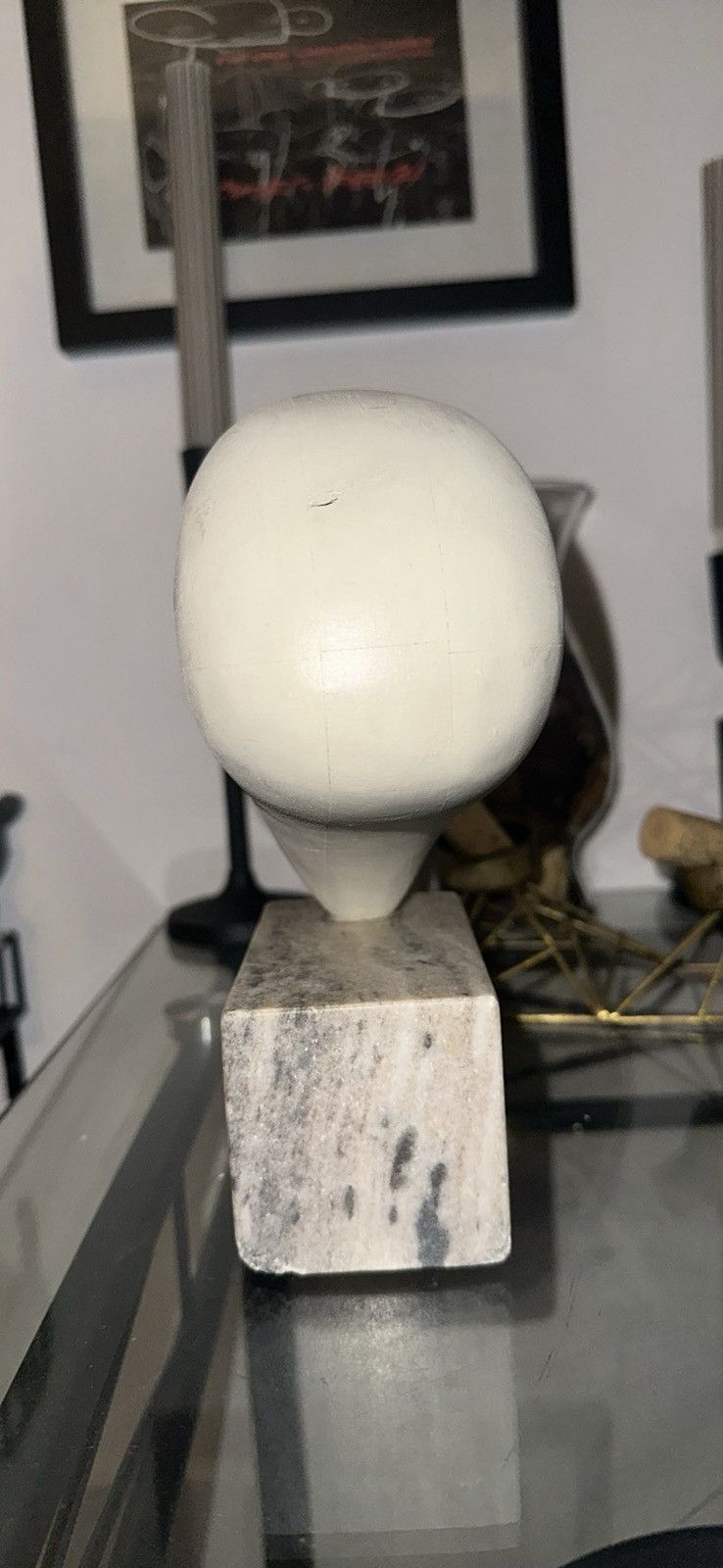 Other Abstract Oval Sculpture With Granite Base Size ONE SIZE - 2 Thumbnail