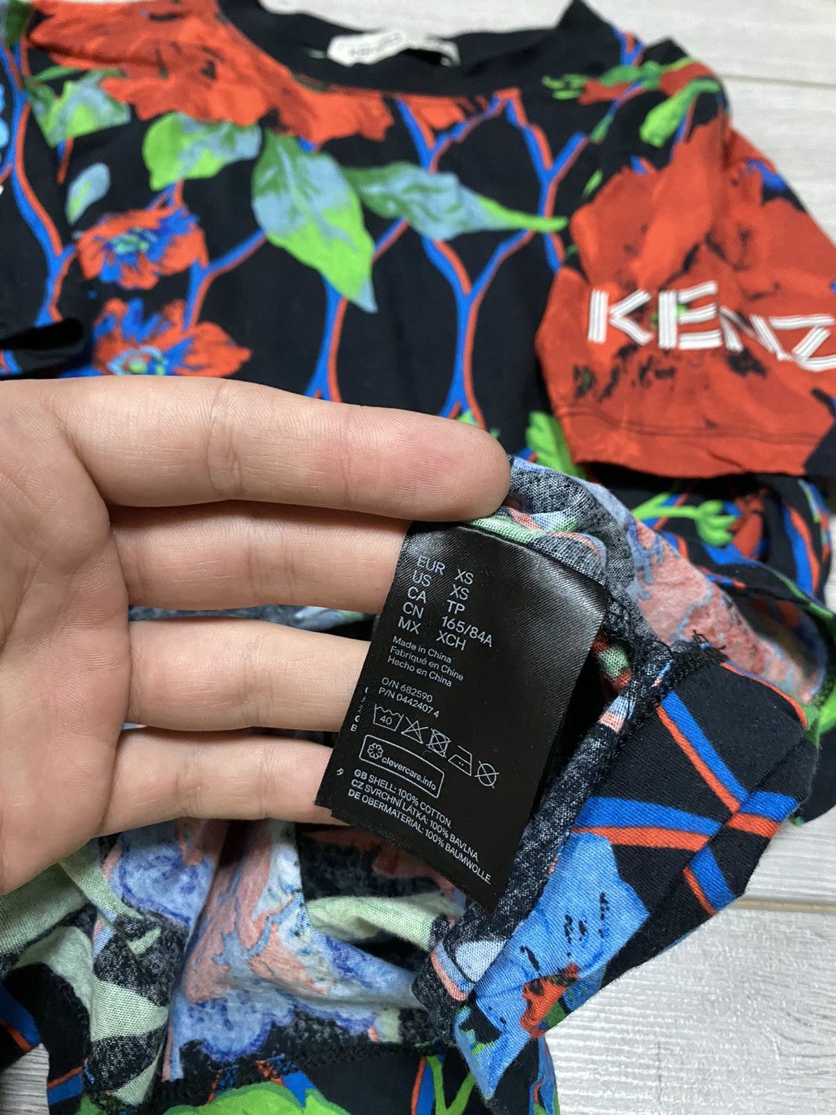 H&M × Kenzo Kenzo Paris flowers jungle over print t-shirt Size US S / EU 44-46 / 1 - 7 Thumbnail