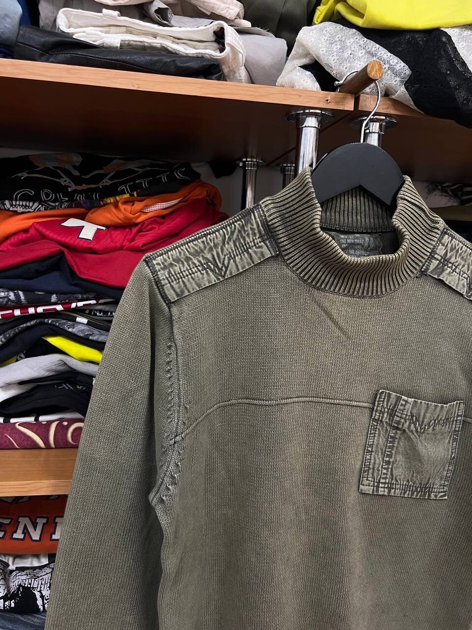 Diesel × Vintage Vintage Diesel style distressed y2k sweater Size US M / EU 48-50 / 2 - 2 Thumbnail