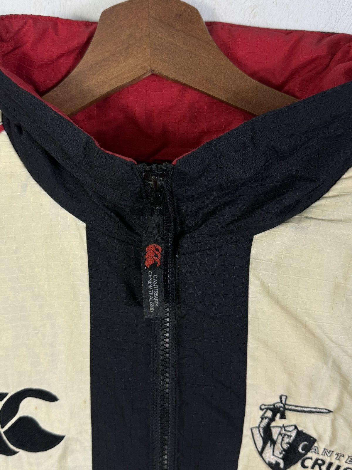 Canterbury of New Zealand Vintage Canterbury Crusader Colour Of Block Jacket Size US XXL / EU 58 / 5 - 12 Thumbnail