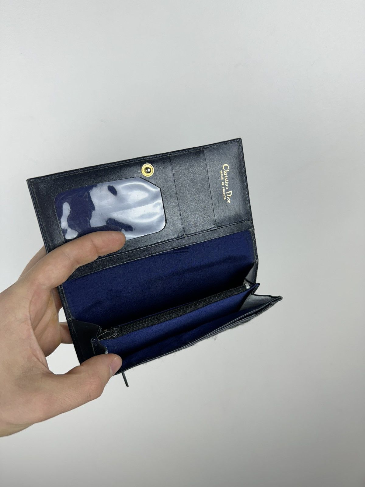 Christian Dior Monsieur × Dior Vintage monogram wallet Christian Dior 90s original luxury Size ONE SIZE - 3 Thumbnail