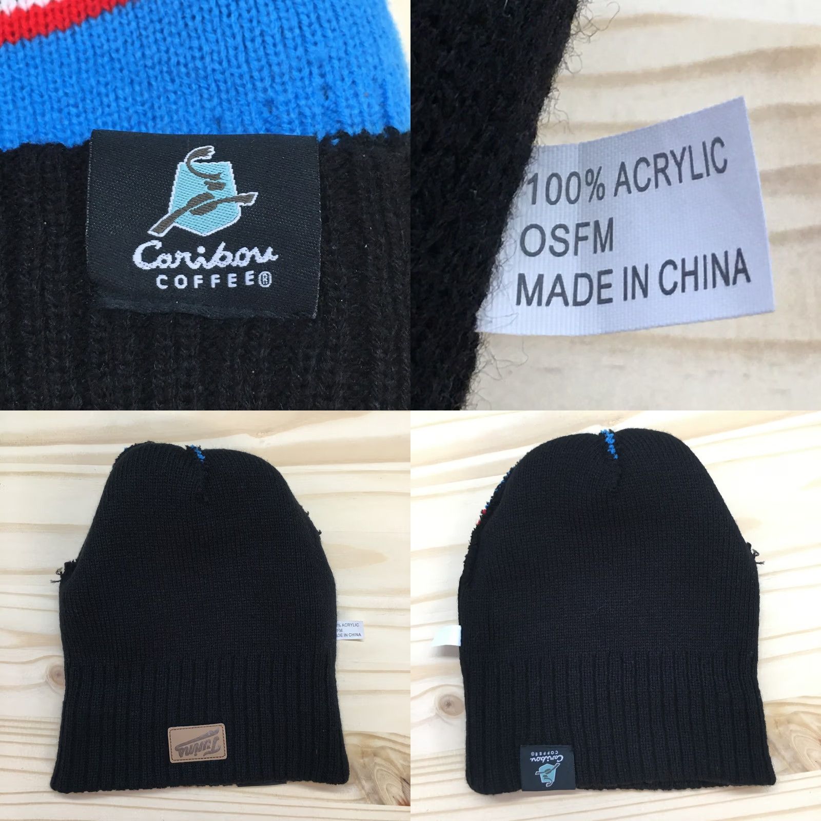Twins Minnesota Twins Pompom Beanie Hat Mens Blue Red OS Cuff Knitted Caribou Coffee Size ONE SIZE - 8 Thumbnail