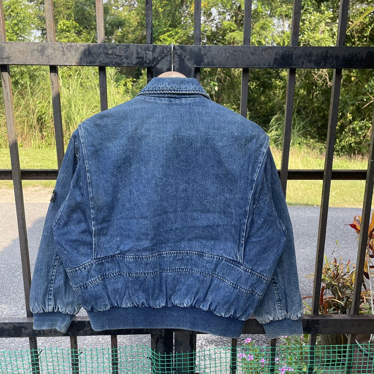 Japanese Brand × Vintage 🇯🇵Sugar Kids Stoned Wash Patchwork Racing Spirit Denim Jacket Size US M / EU 48-50 / 2 - 4 Thumbnail