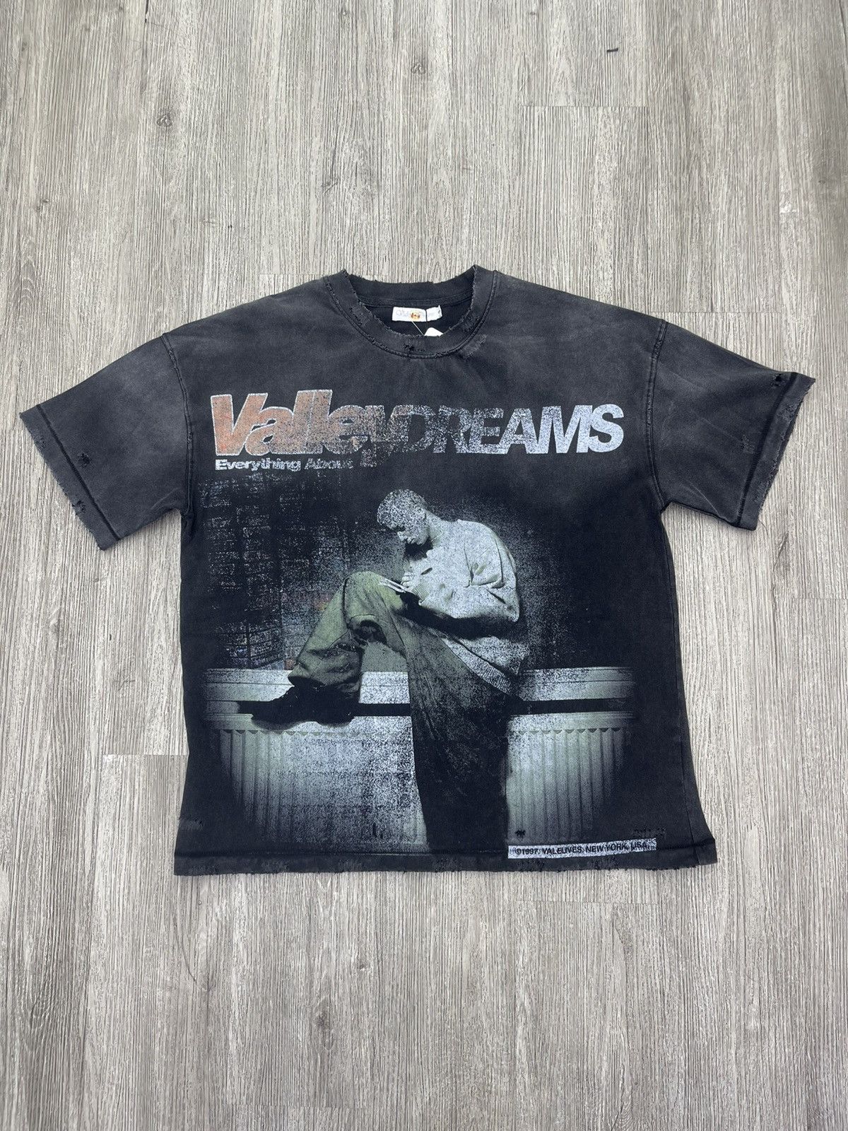 Vale Vale Stanley tee black Size US S / EU 44-46 / 1 - 1 Thumbnail