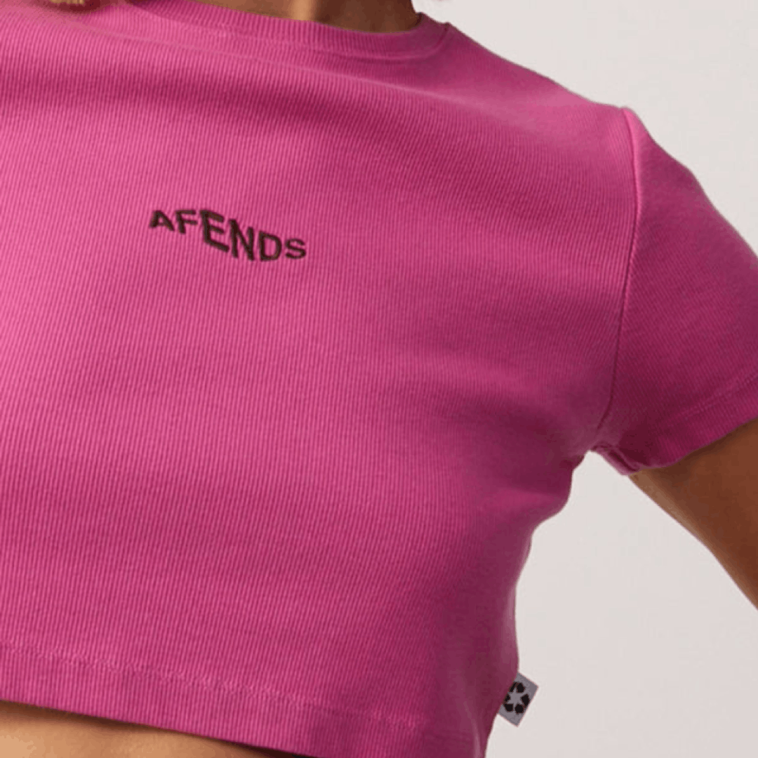 Afends BNWT Afends - Harlow - Recycled Rib Cropped Tee - Size Small Size S / US 4 / IT 40 - 12 Thumbnail