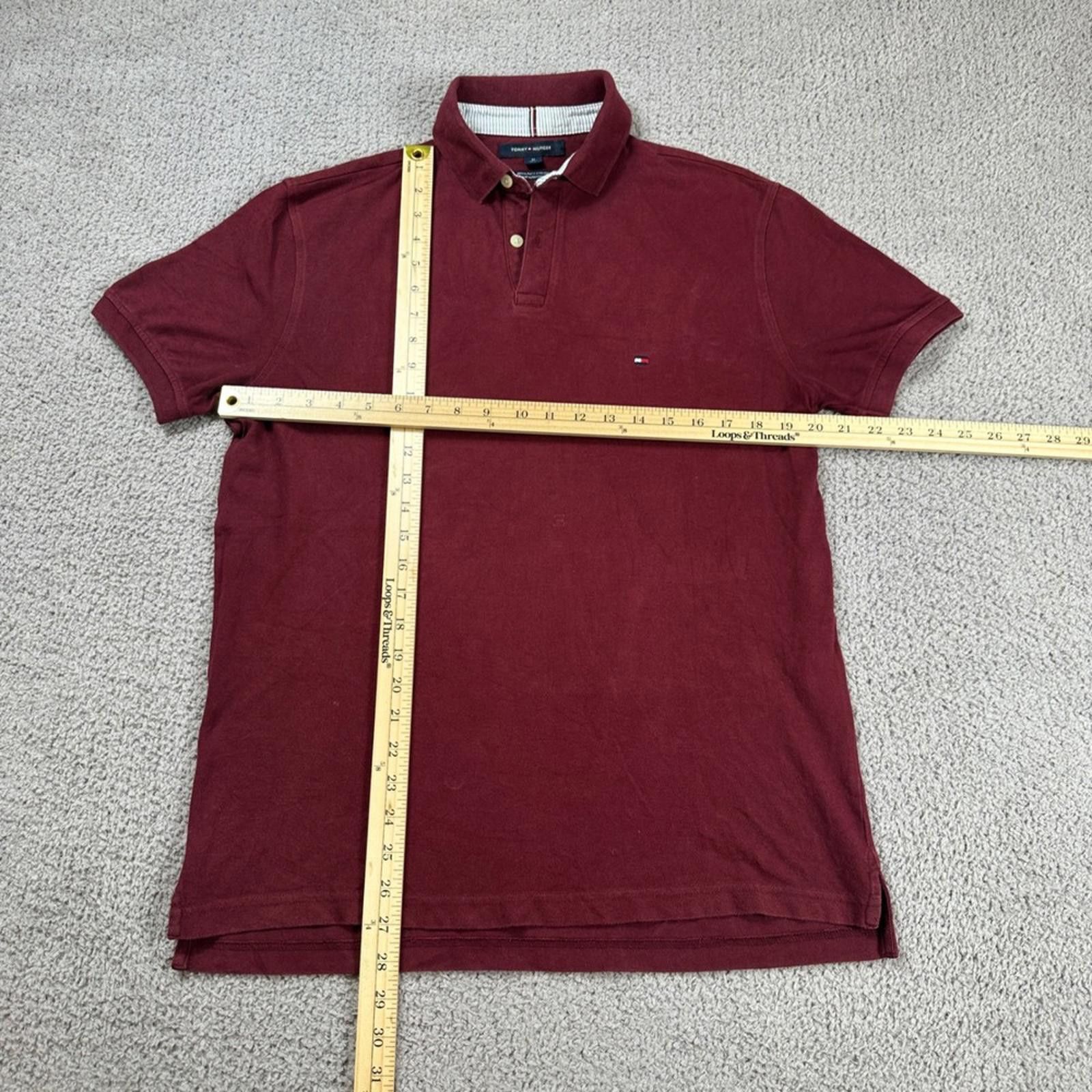 Tommy Hilfiger Tommy Hilfiger Polo Shirt M Mens Regular Fit Classic Flag Size US M / EU 48-50 / 2 - 2 Thumbnail