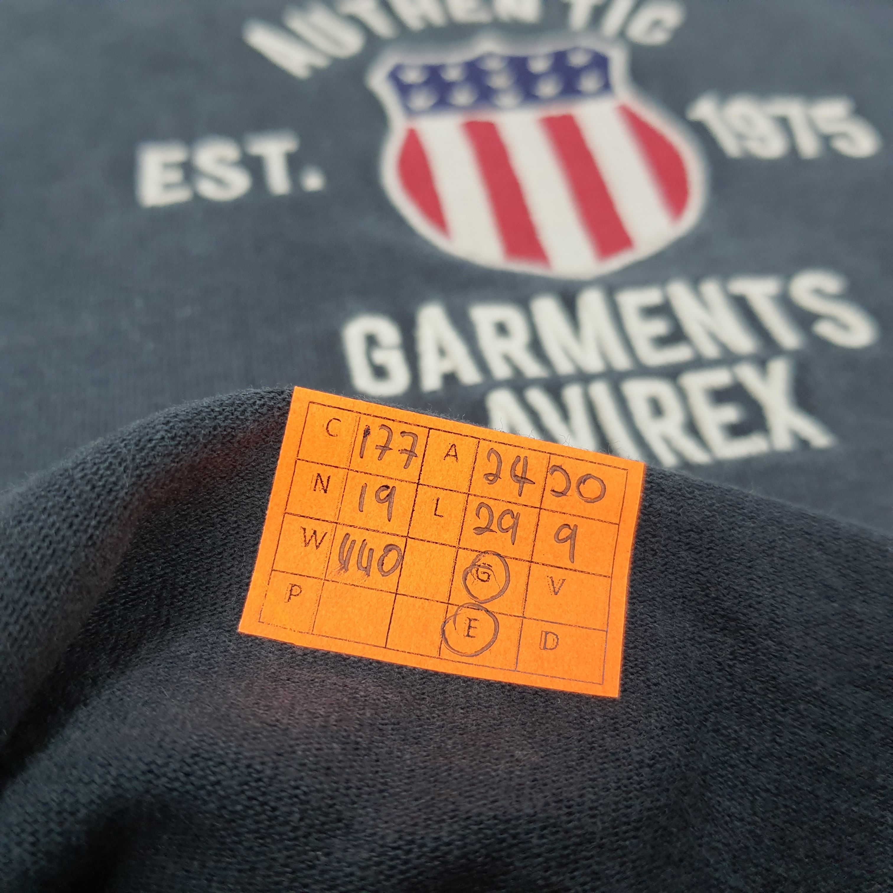 Avirex × Vintage Vintage Authentic Garments Avirex USA Tshirt Size US XL / EU 56 / 4 - 7 Thumbnail