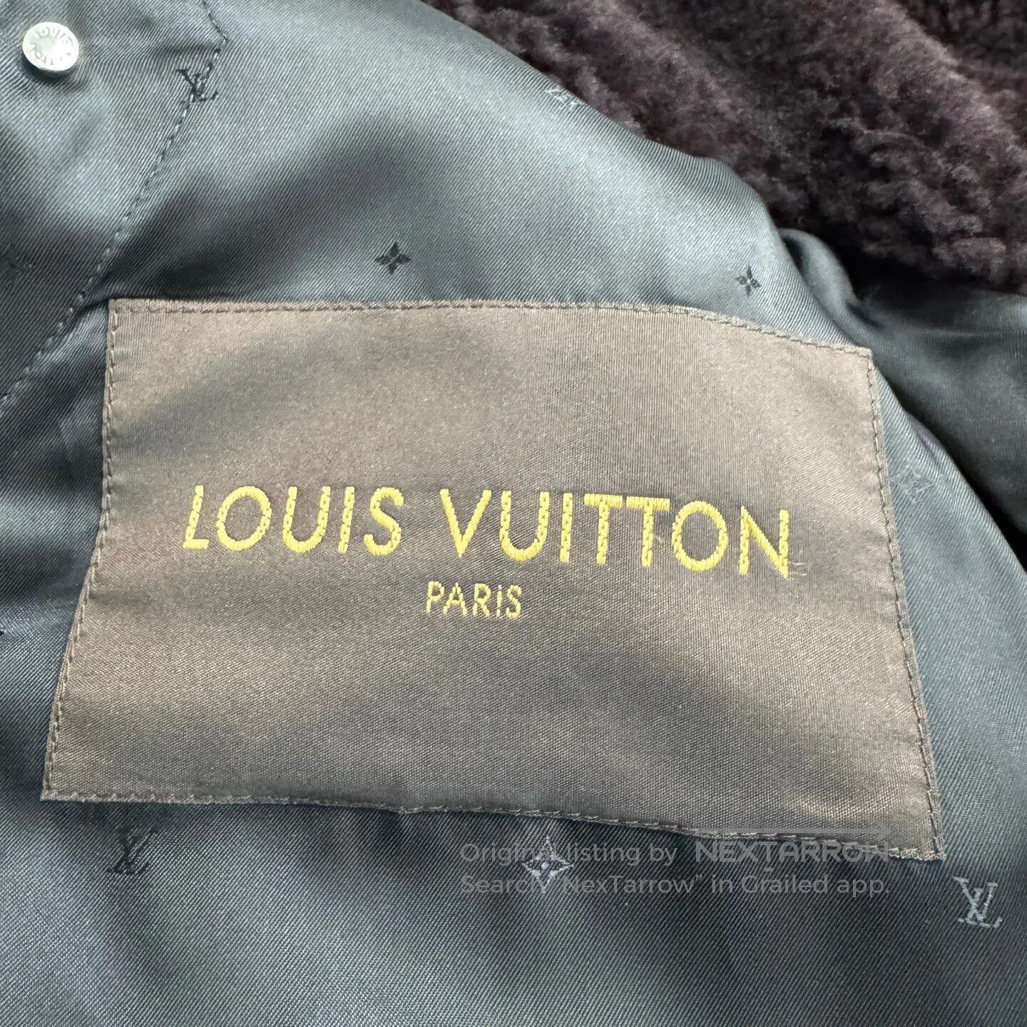 Louis Vuitton Louis Vuitton One-piece fur and leather jacket| Size XXL / US 16-18 / IT 52-54 - 3 Thumbnail