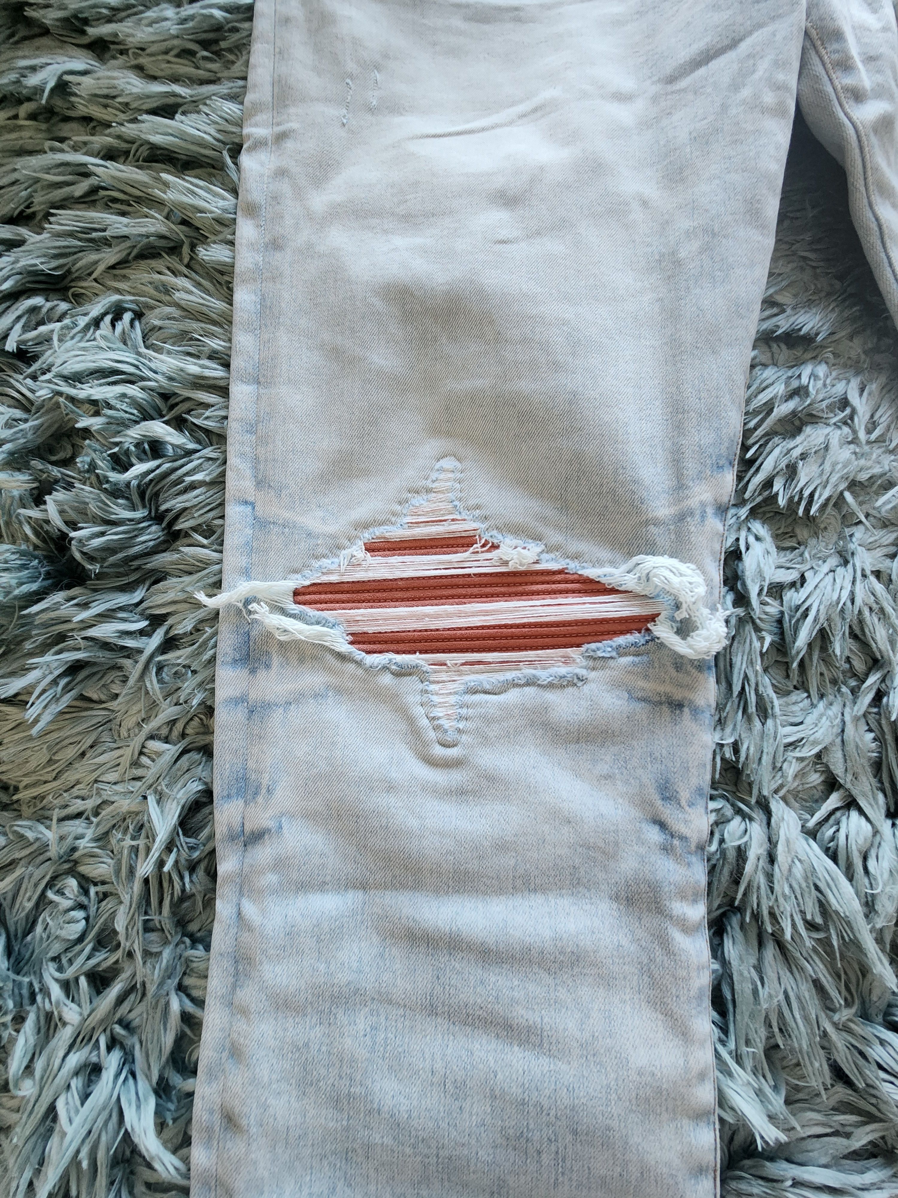 Amiri MX1 Suede Jeans Size US 38 / EU 54 - 2 Thumbnail