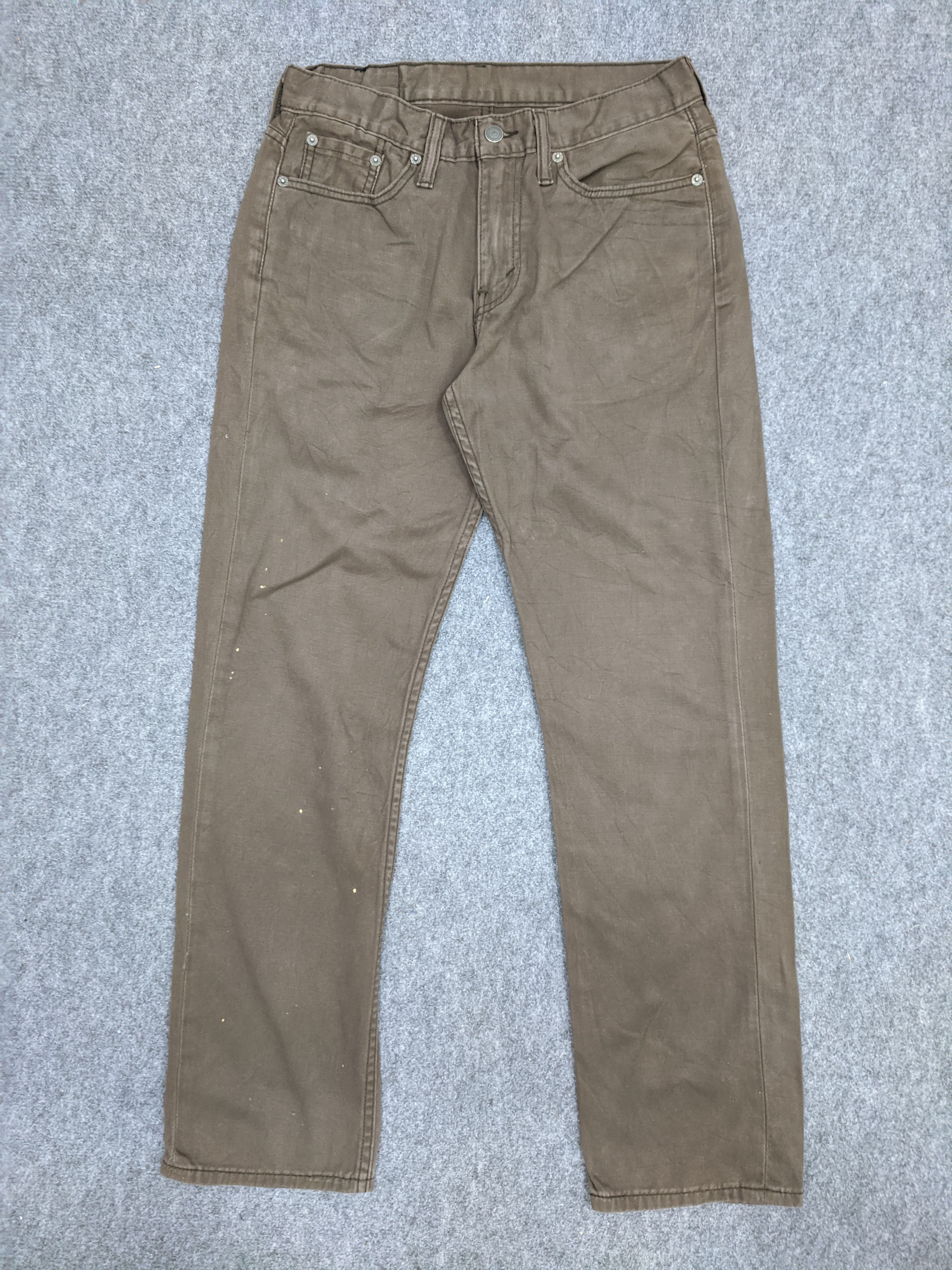 Vintage Levis 514 Brown Jeans 31x29.5 DP0854