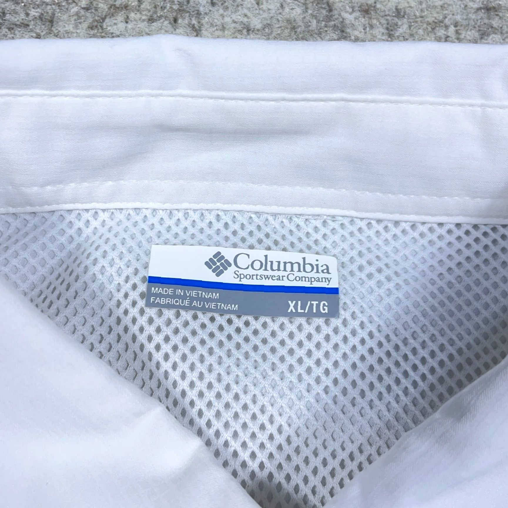 Vintage Columbia PFG Shirt Men XL White Button-Up Performance Vented Fishing Safari Shirt Size US XL / EU 56 / 4 - 4 Thumbnail