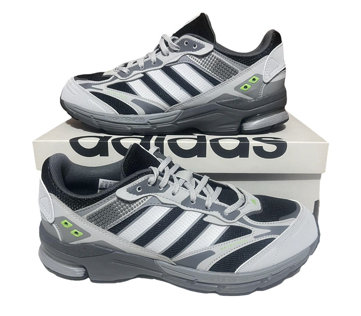 MEN'S SPIRITAIN 2000 Gray One Casual Running Sneakers Sz 9.5