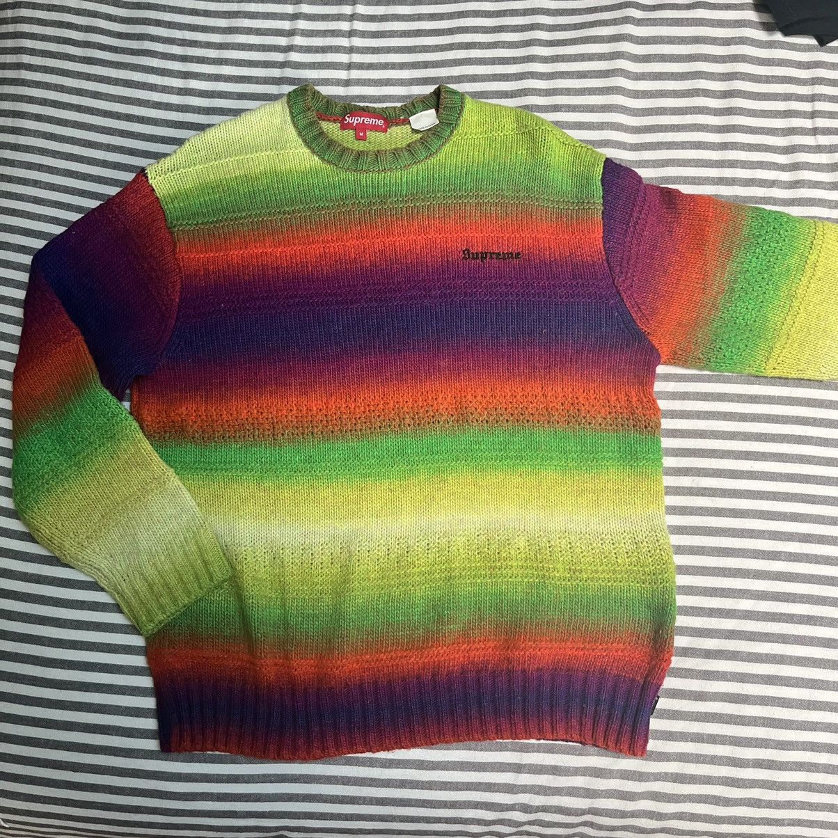 Gradient Stripe Sweater SUPREME - F/W 22'