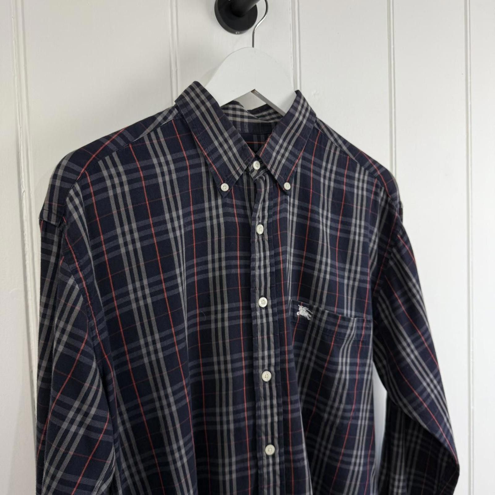 Burberry Vintage Burberry House Check Shirt Size US L / EU 52-54 / 3 - 2 Thumbnail