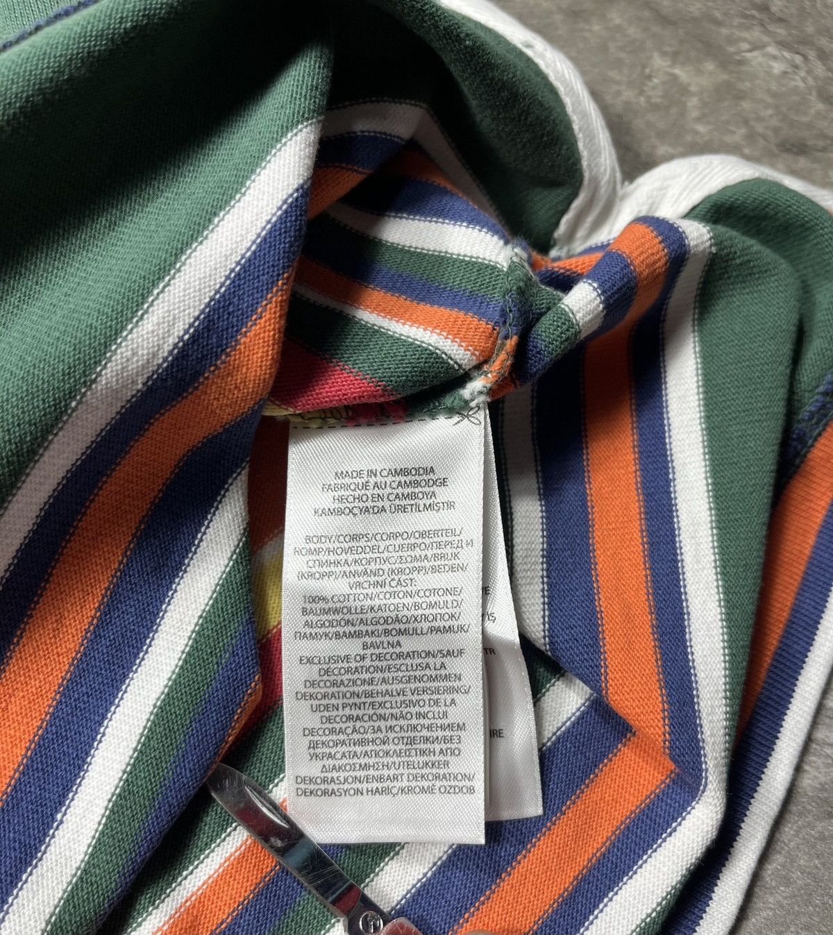 Polo Ralph Lauren Polo Ralph Lauren Multi-Color Striped Long Sleeve Rugby XXXL Size US XXL / EU 58 / 5 - 19 Thumbnail