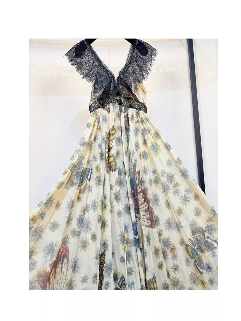 Valentino Valentino Lace collar dress Size S / US 4 / IT 40 - 1 Thumbnail