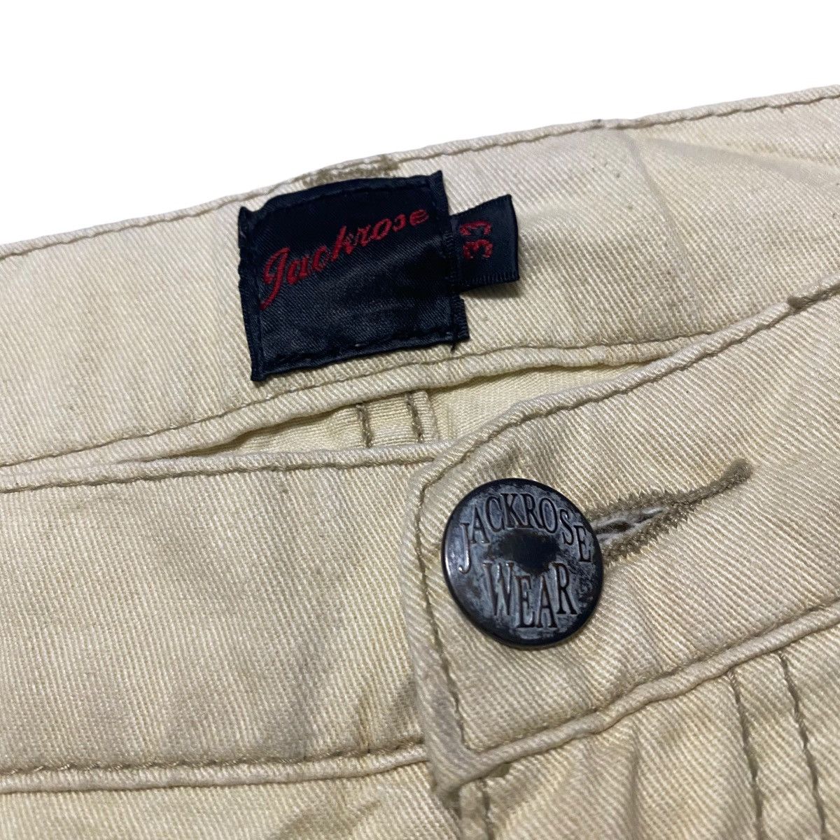 JACKROSE Jackrose Rusty Denim Low Flare Jeans Size US 33 - 9 Thumbnail