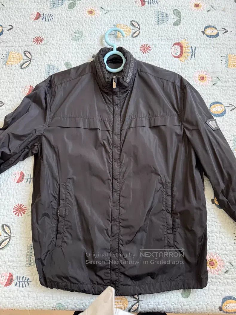 Versace Versace The coat is dark gray with a hood Size US XL / EU 56 / 4 - 1 Thumbnail