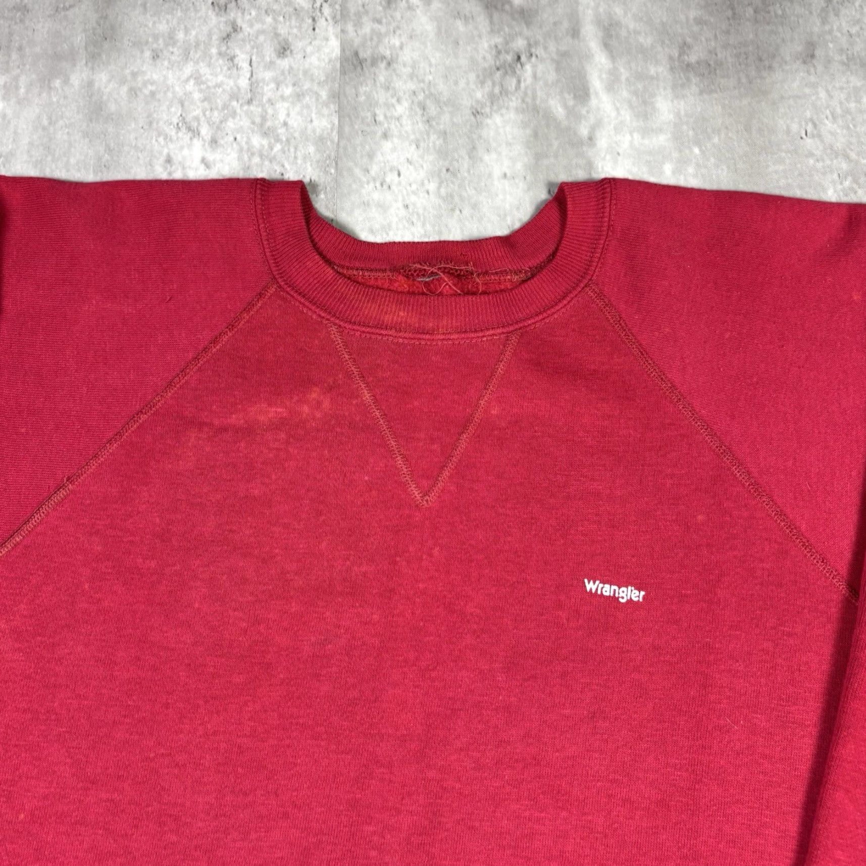 Wrangler VINTAGE Wrangler Sweatshirt Raglan Crewneck Adult Medium Western 80s 90s Size US M / EU 48-50 / 2 - 5 Thumbnail