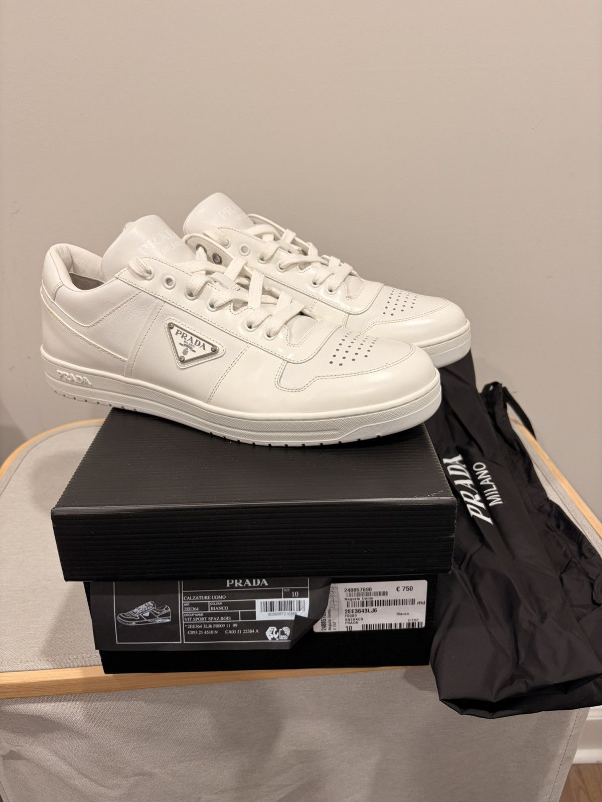 Prada Prada Downtown Sneakers US 11 Size US 11 / EU 44 - 1 Thumbnail