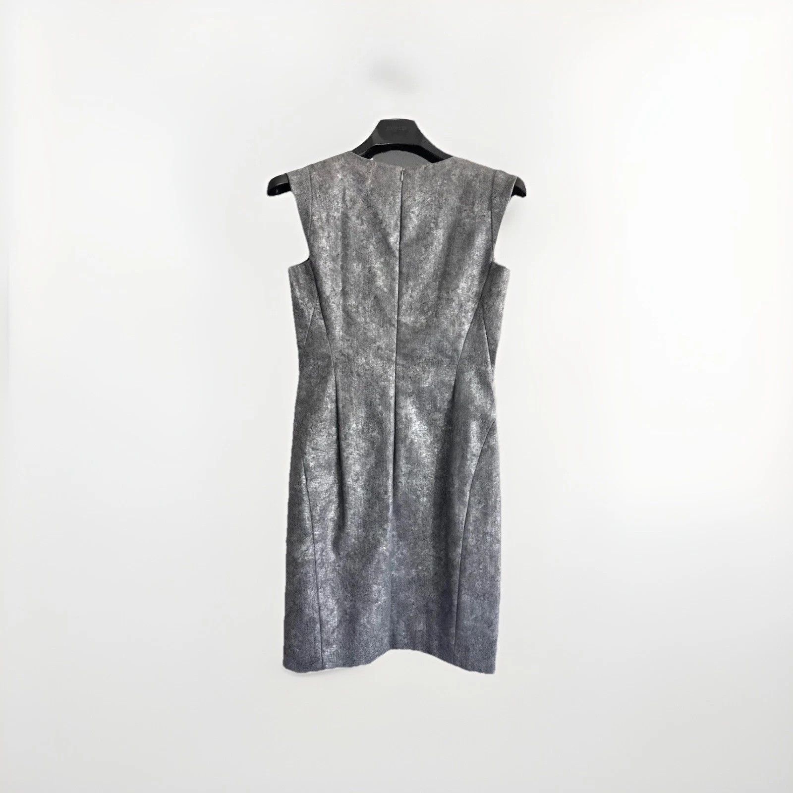 Lafayette 148 Lafayette 148 NY Zelina Metallic Jacquard Sheath Dress - NWT Size XS / US 0-2 / IT 36-38 - 4 Thumbnail