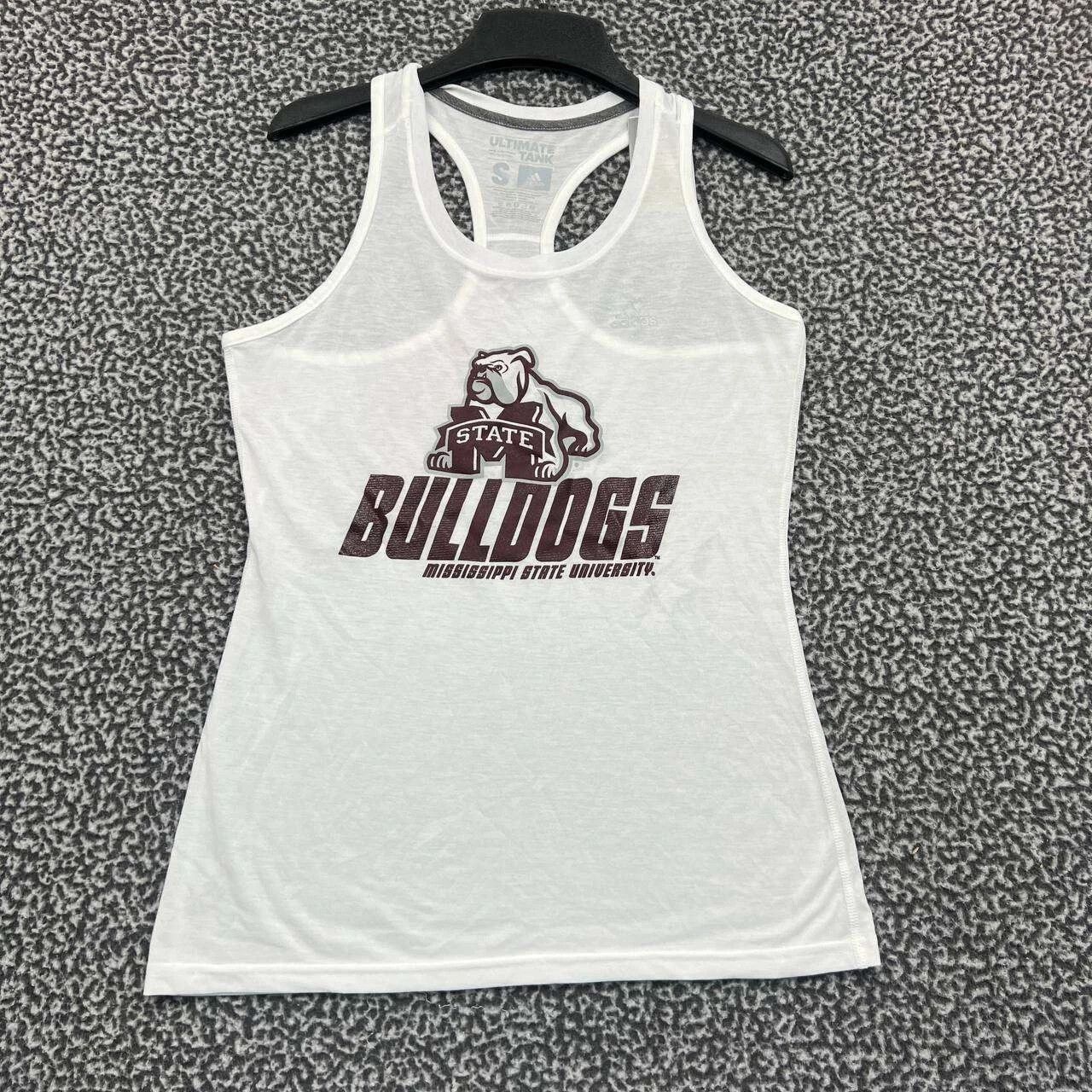 Adidas Mississippi State Bulldogs Shirt Women Adidas Racerback S Size S / US 4 / IT 40 - 1 Thumbnail