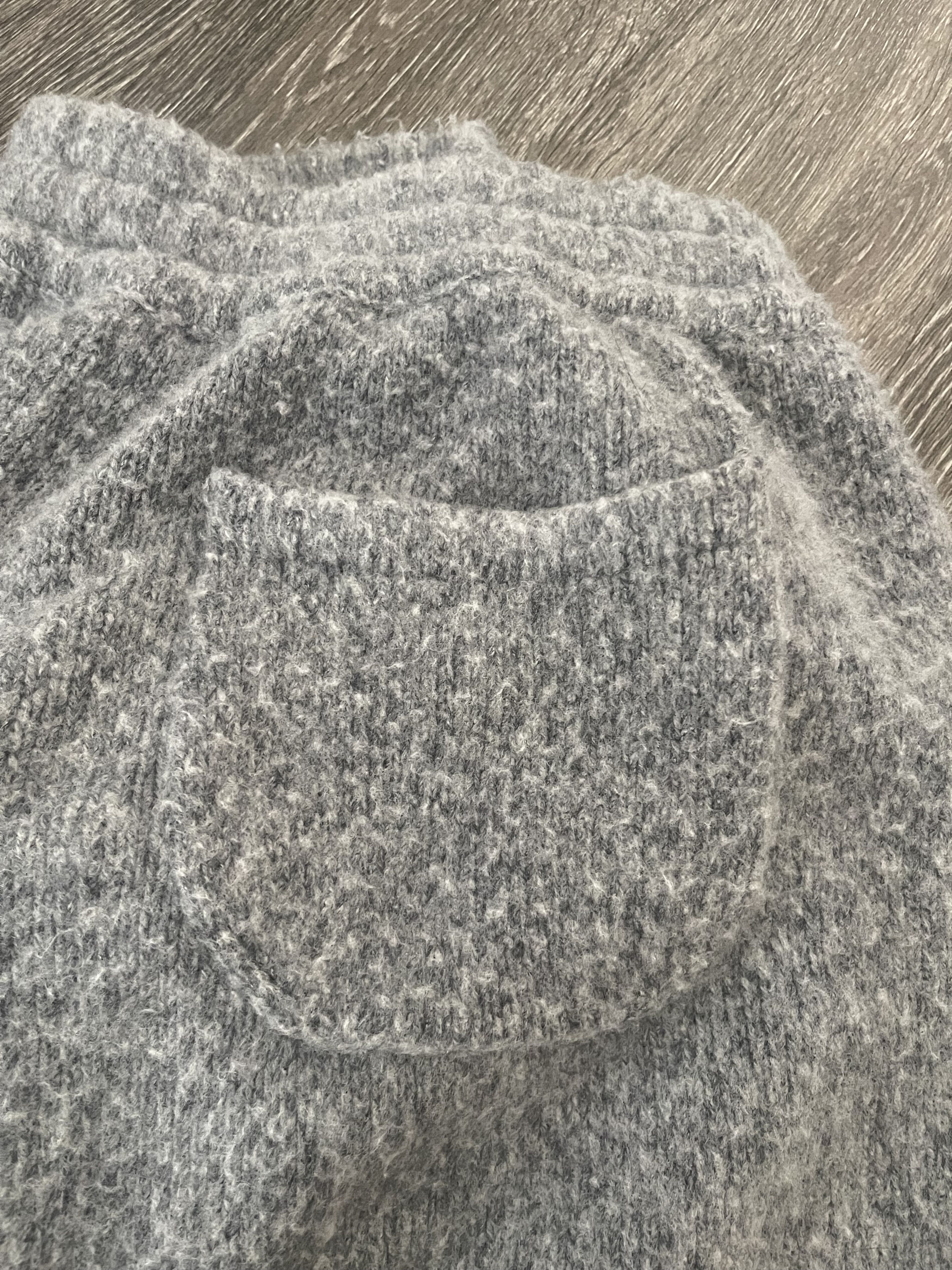 Cole Buxton Cole Buxton Gray Wool Textured Knit Shorts Size M Size US 30 / EU 46 - 10 Thumbnail