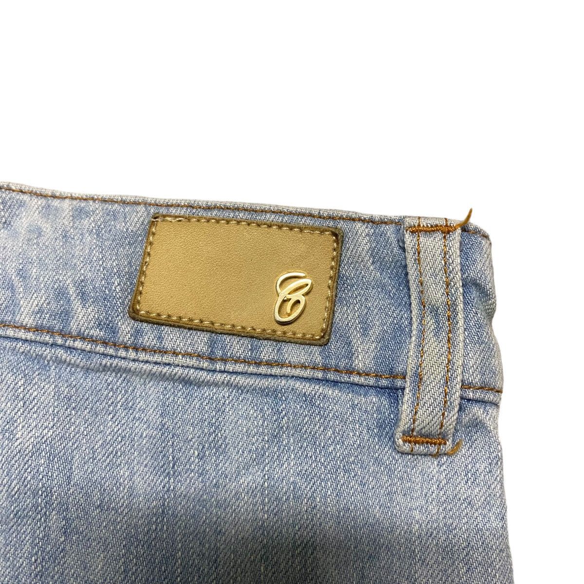 Chloe Denim Flare Jeans Bleu Delave