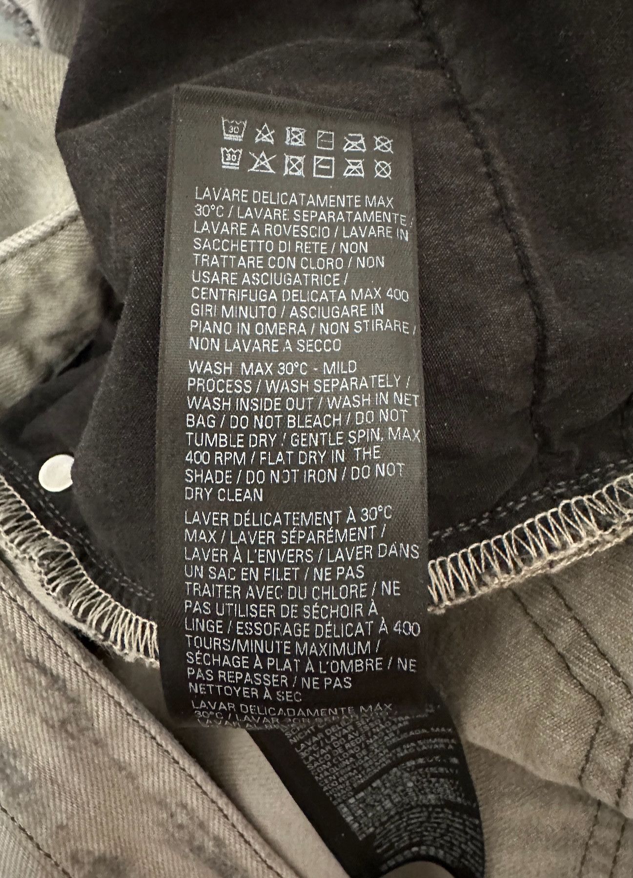 Balenciaga Balenciaga 22SS Super Destroyed Jeans in Light Grey Size US 32 / EU 48 - 10 Thumbnail