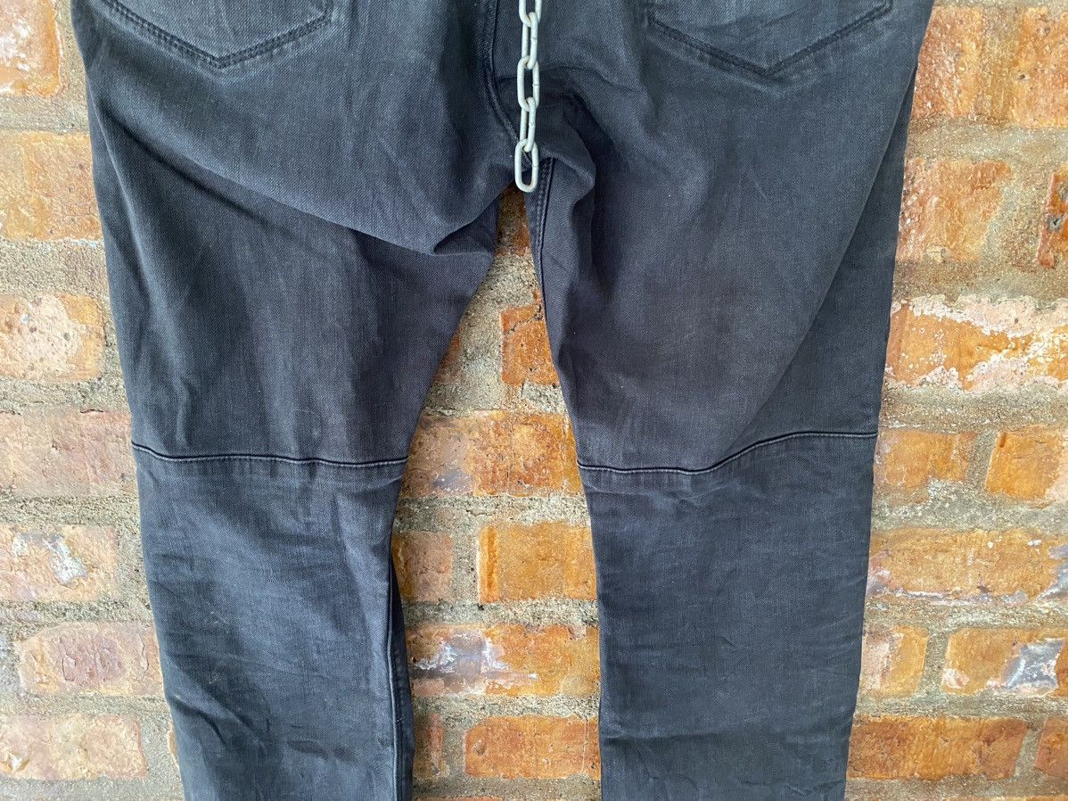 Japanese Brand × Lad Musician × Nonnative 2000s Nonactive black raw denim pants Size US 33 - 15 Thumbnail