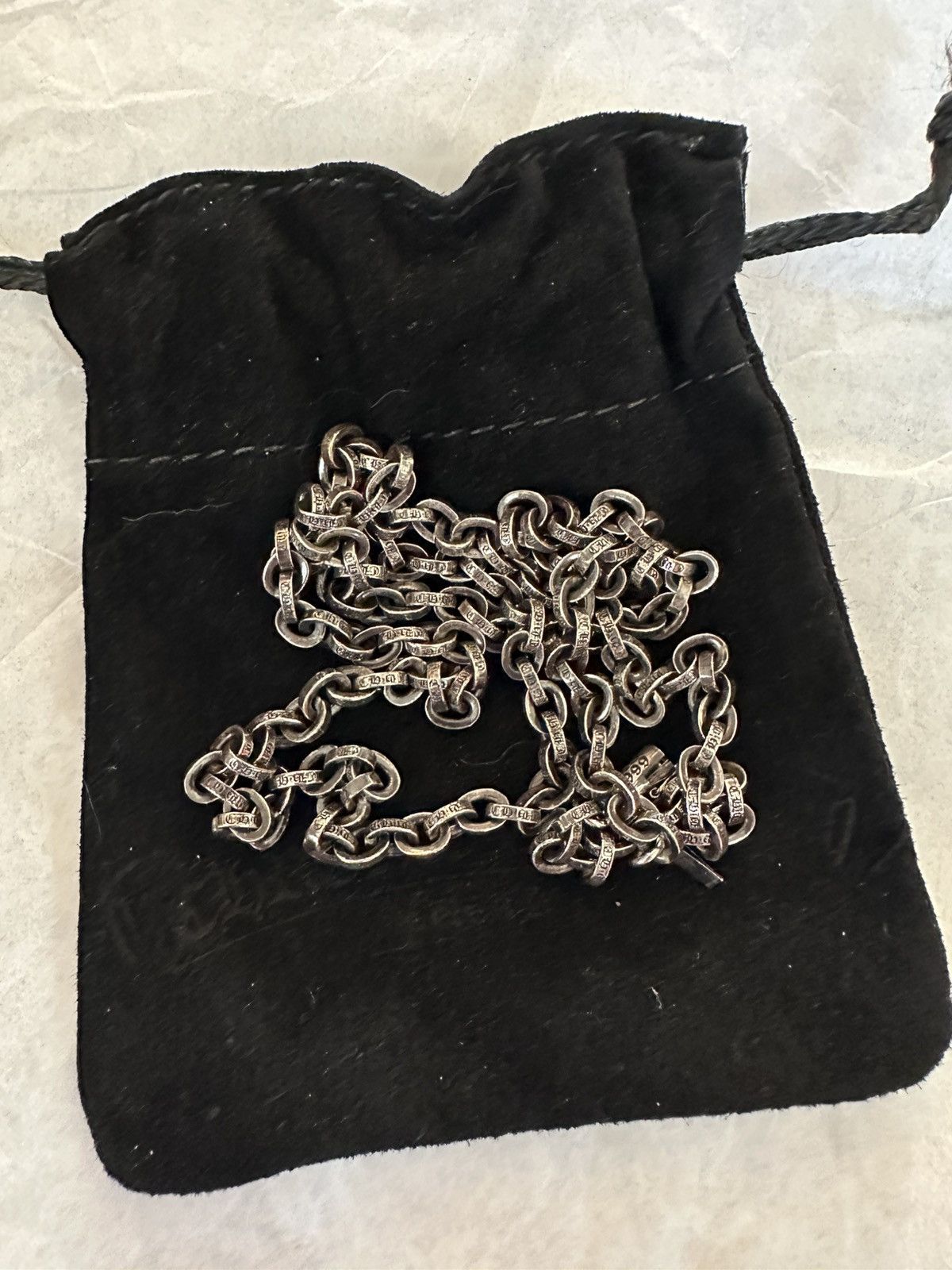 Chrome Hearts Chrome Hearts Silver Paperchian Necklace 24inch Size ONE SIZE - 1 Thumbnail
