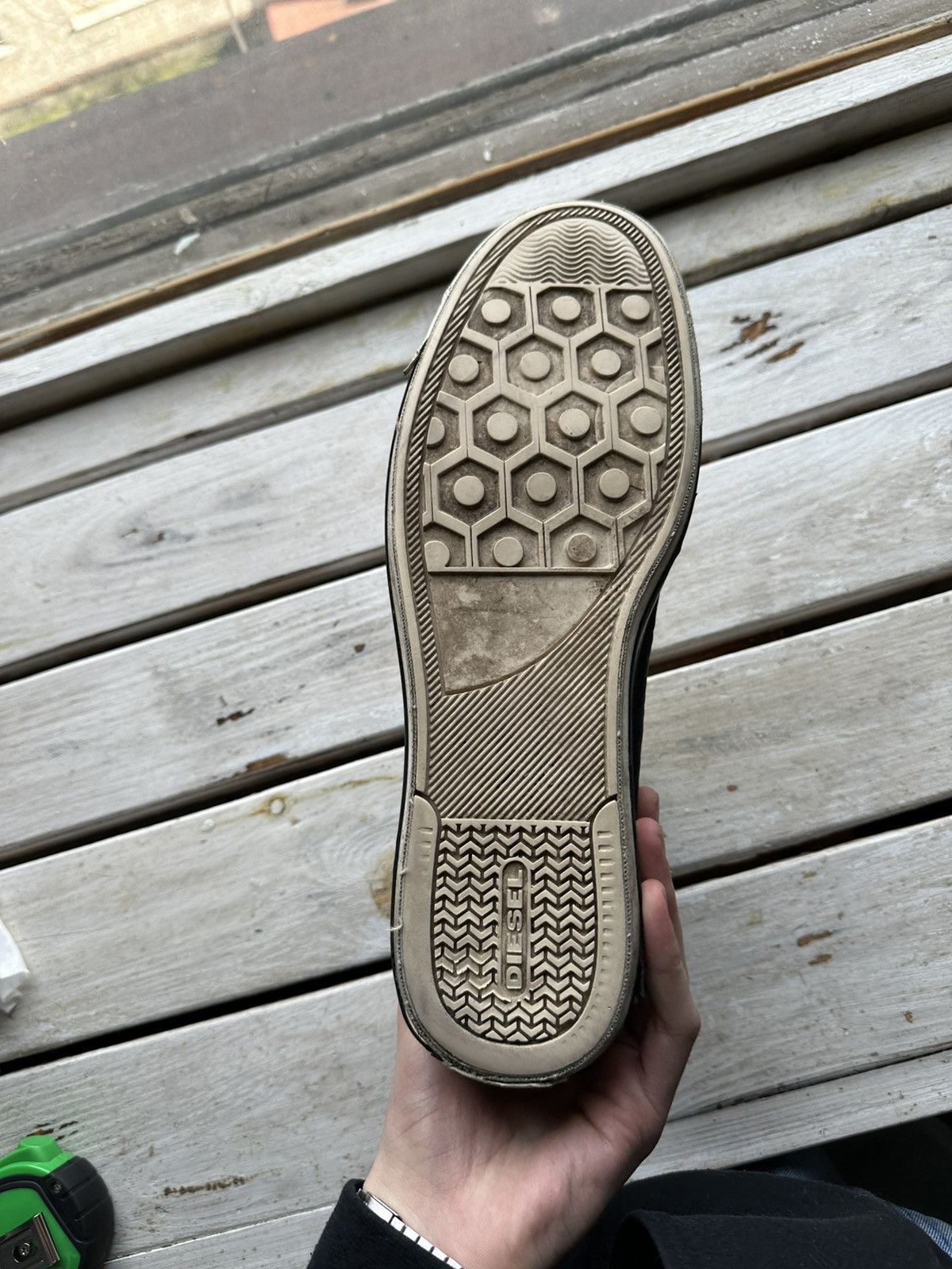 Diesel 🚨DIESEL AVANT GARDE SHOES LEATHER SNEAKERS IFSIXWASNINE Size US 12 / EU 45 - 4 Thumbnail