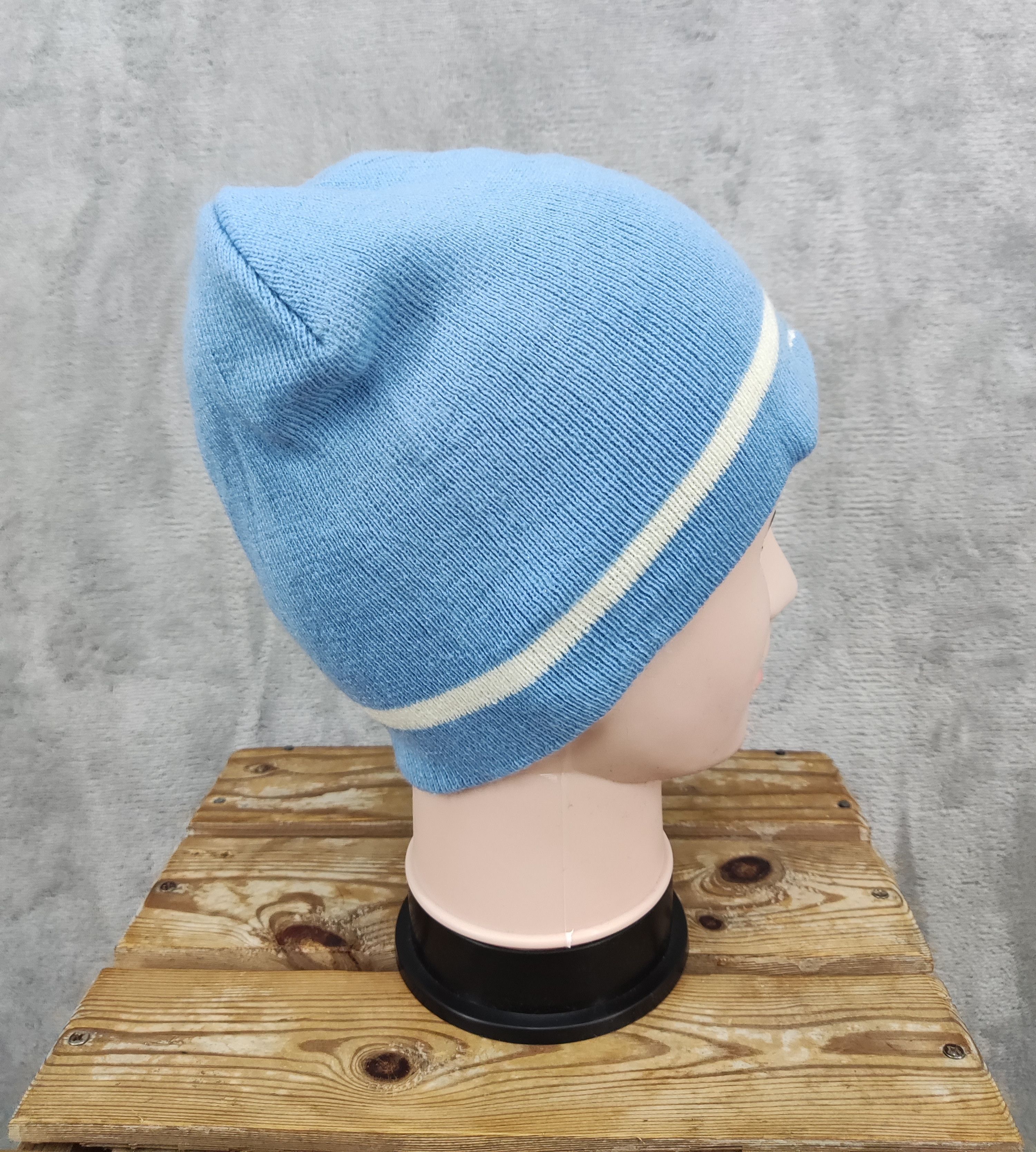 Ocean Pacific Vintage Ocean Pacific Blue Surf Beanie Hat Size ONE SIZE - 6 Thumbnail