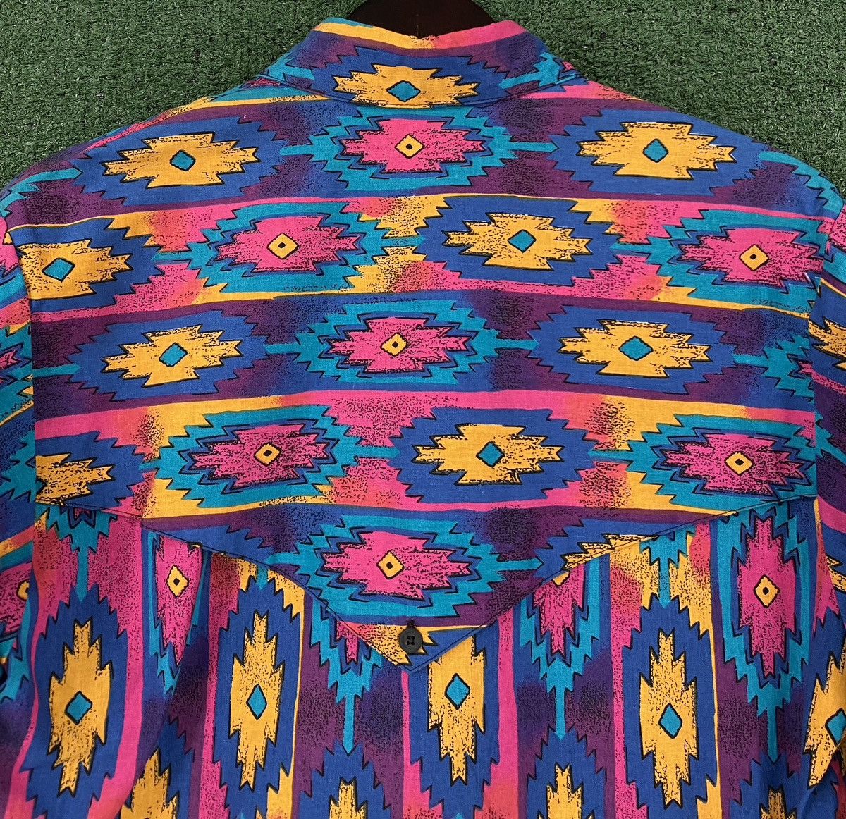 Other VTG T-W Colorful Southwestern Pattern Heavyweight Womens Med Size M / US 6-8 / IT 42-44 - 5 Thumbnail