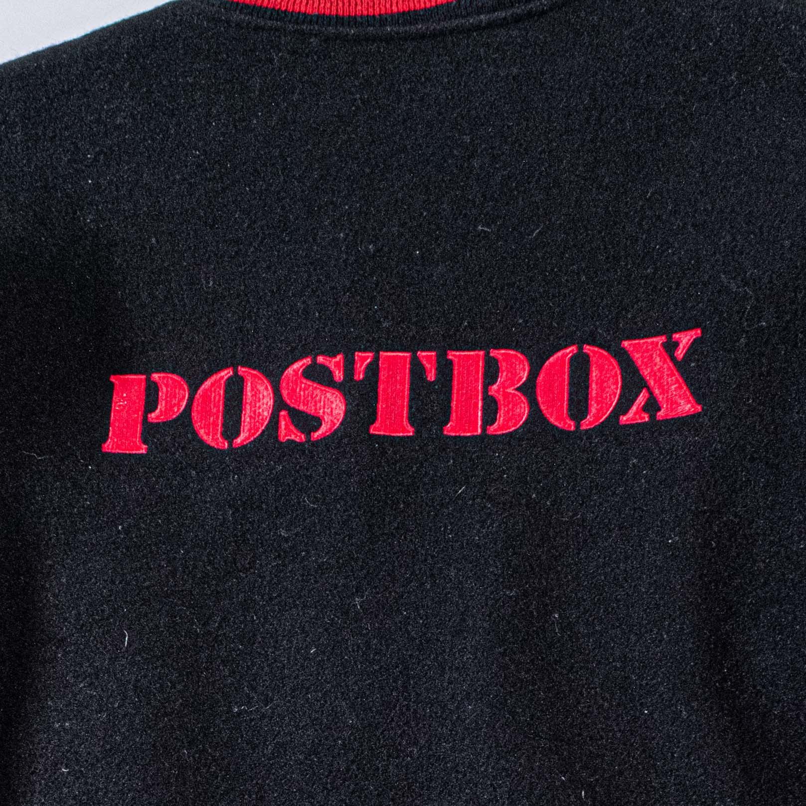 Vintage Vintage 90s Panasonic Postbox Varsity Jacket Japan Tech Size US L / EU 52-54 / 3 - 10 Thumbnail