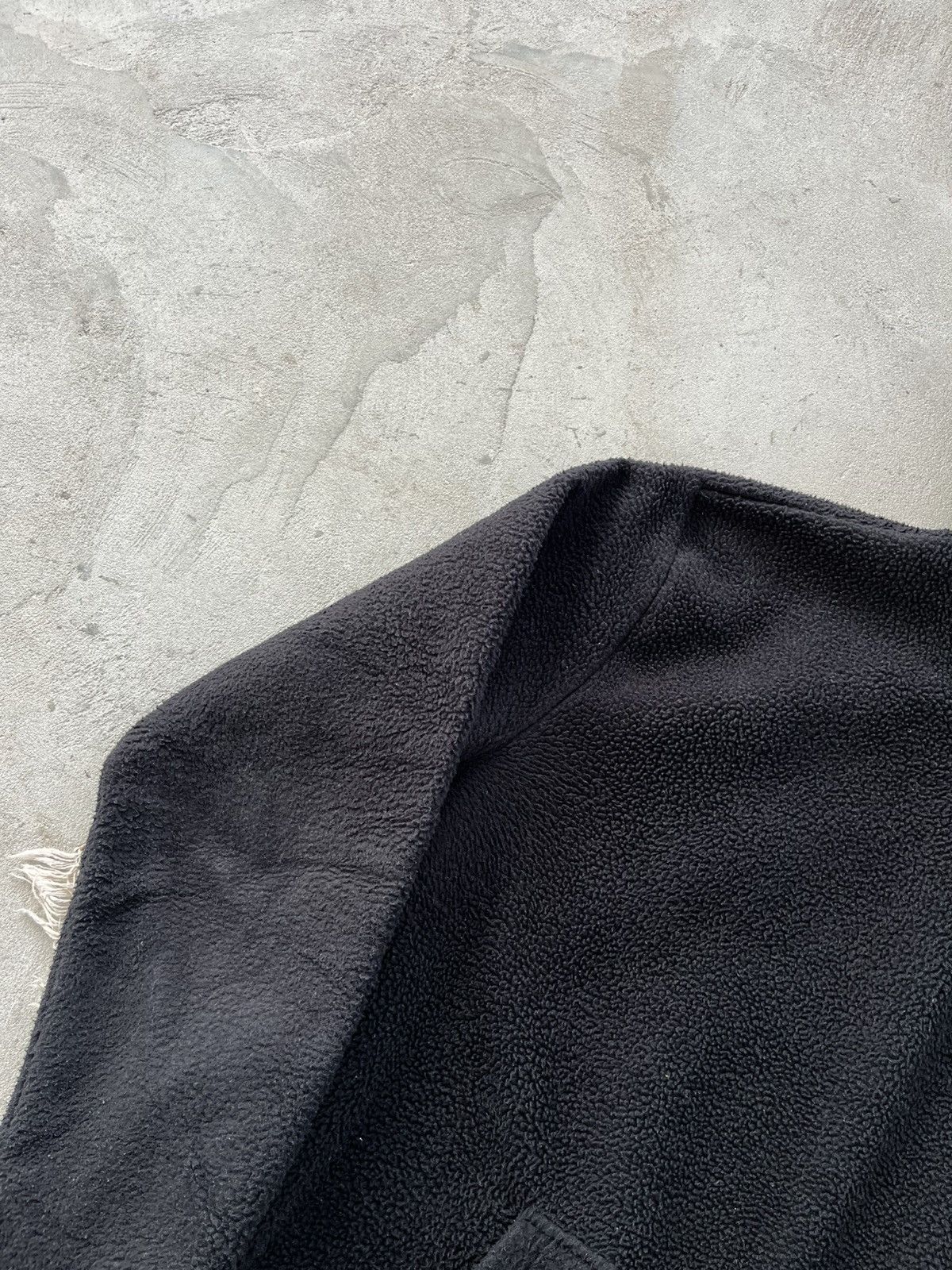 Adidas Adidas Teddy Fleece Hoodie Black Oversized Avantgarde Y2K Size US XL / EU 56 / 4 - 3 Thumbnail