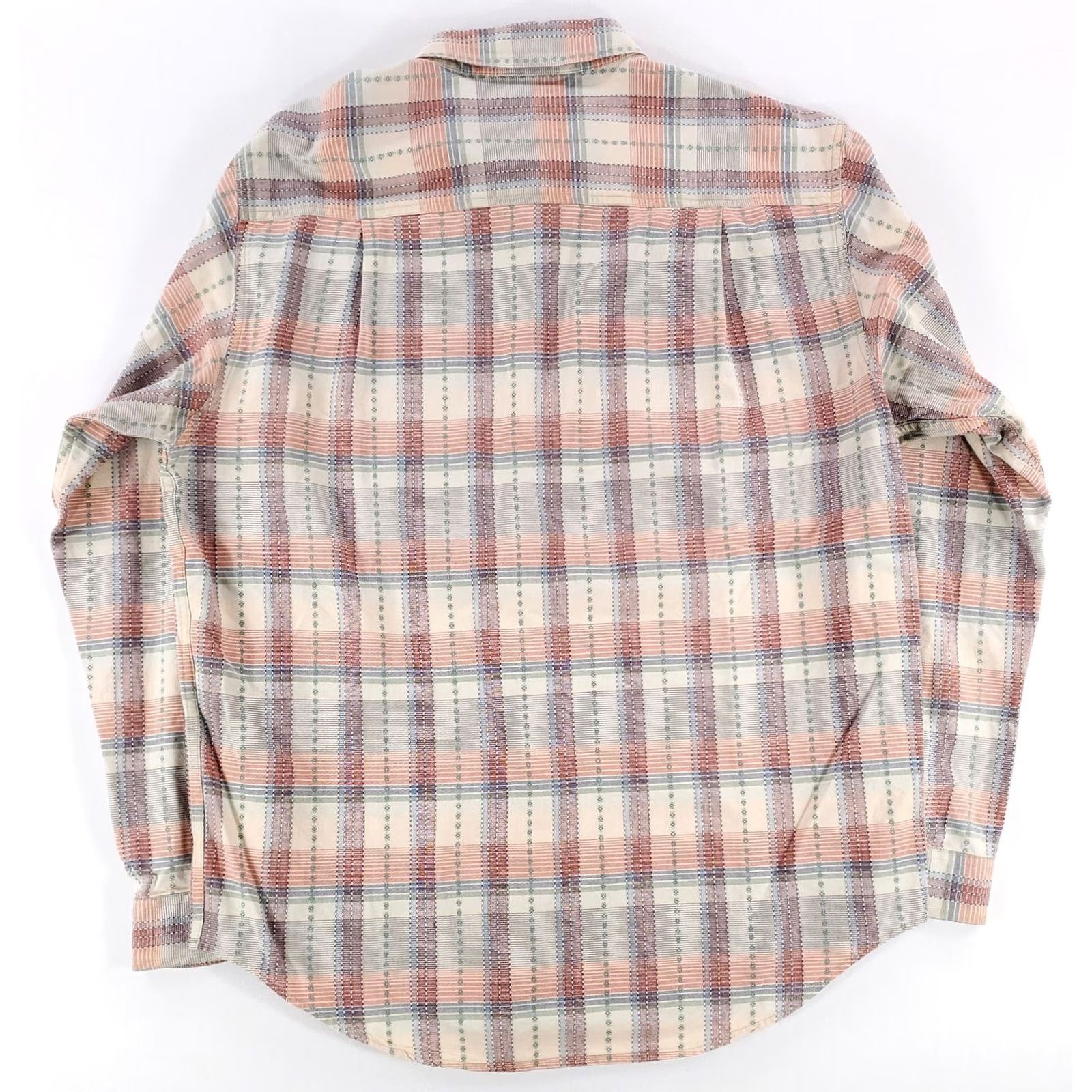 The Territory Ahead Territory Ahead Shirt Button-Down Plaid Southwest Pattern Long Sleeve Mens L Multicolor Size US L / EU 52-54 / 3 - 3 Thumbnail
