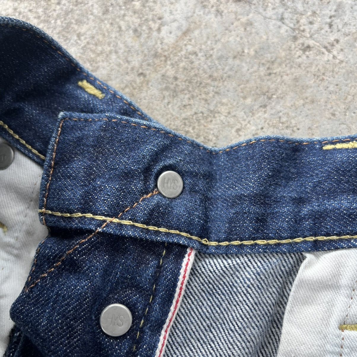 Hysteric Glamour Hysteric Glamour Studded Selvedge Jeans Size US 32 / EU 48 - 7 Thumbnail