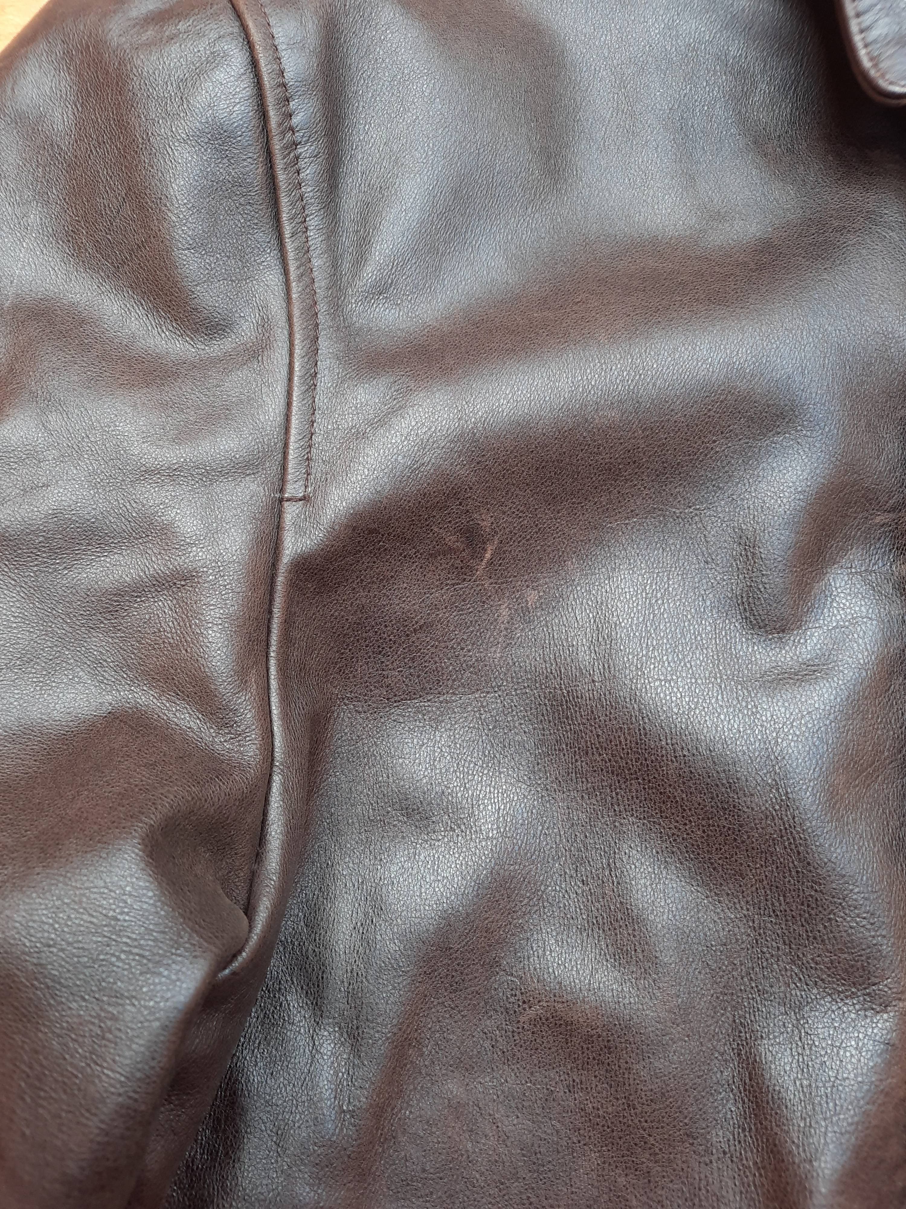 Levi's Vintage Clothing Vintage 90s Levi’s Brown Leather Jacket Cow Nappa Coat Size US L / EU 52-54 / 3 - 11 Thumbnail
