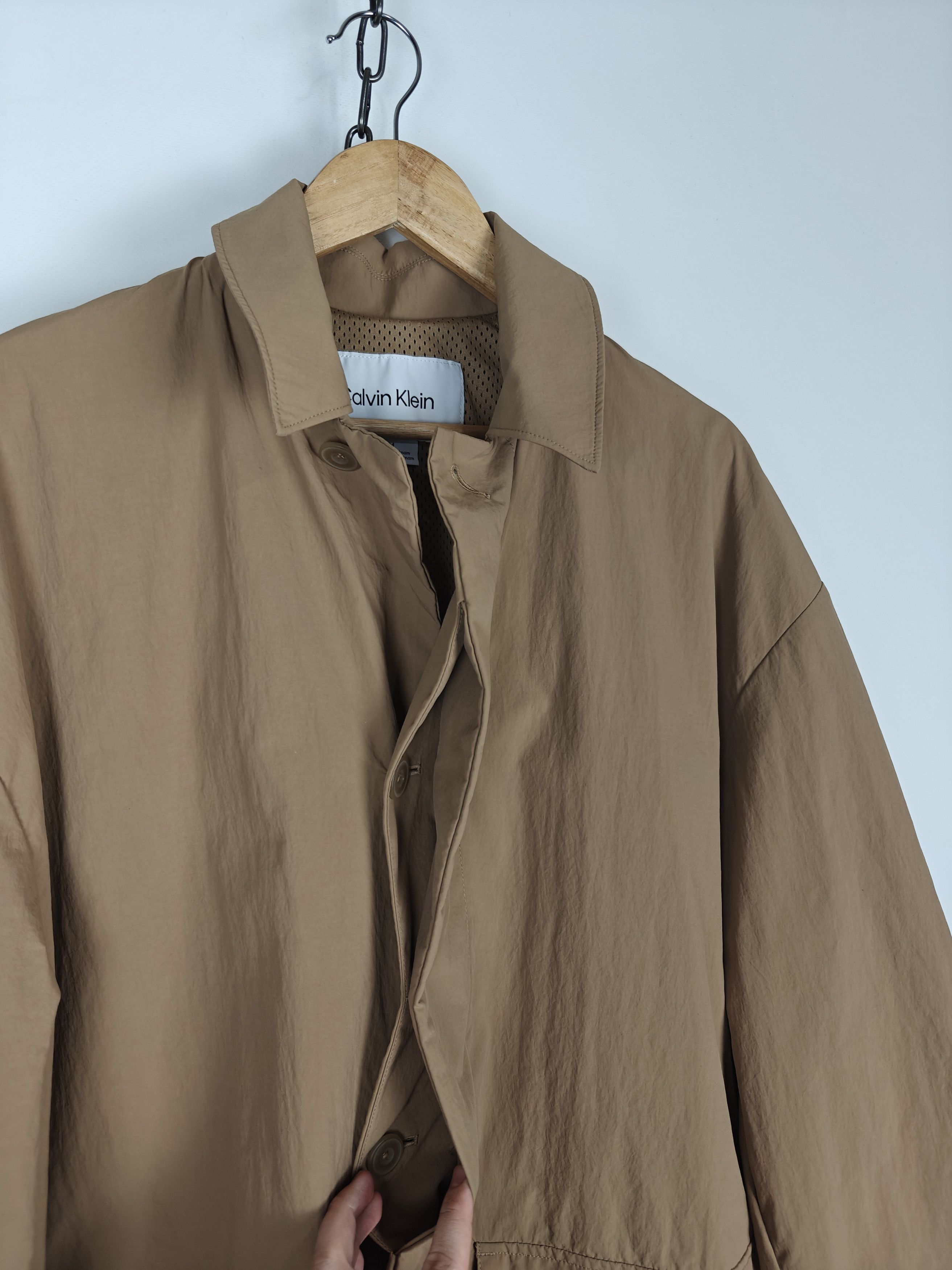 Calvin Klein Calvin Klein Trench Jacket Light Brown size M Size US M / EU 48-50 / 2 - 6 Thumbnail