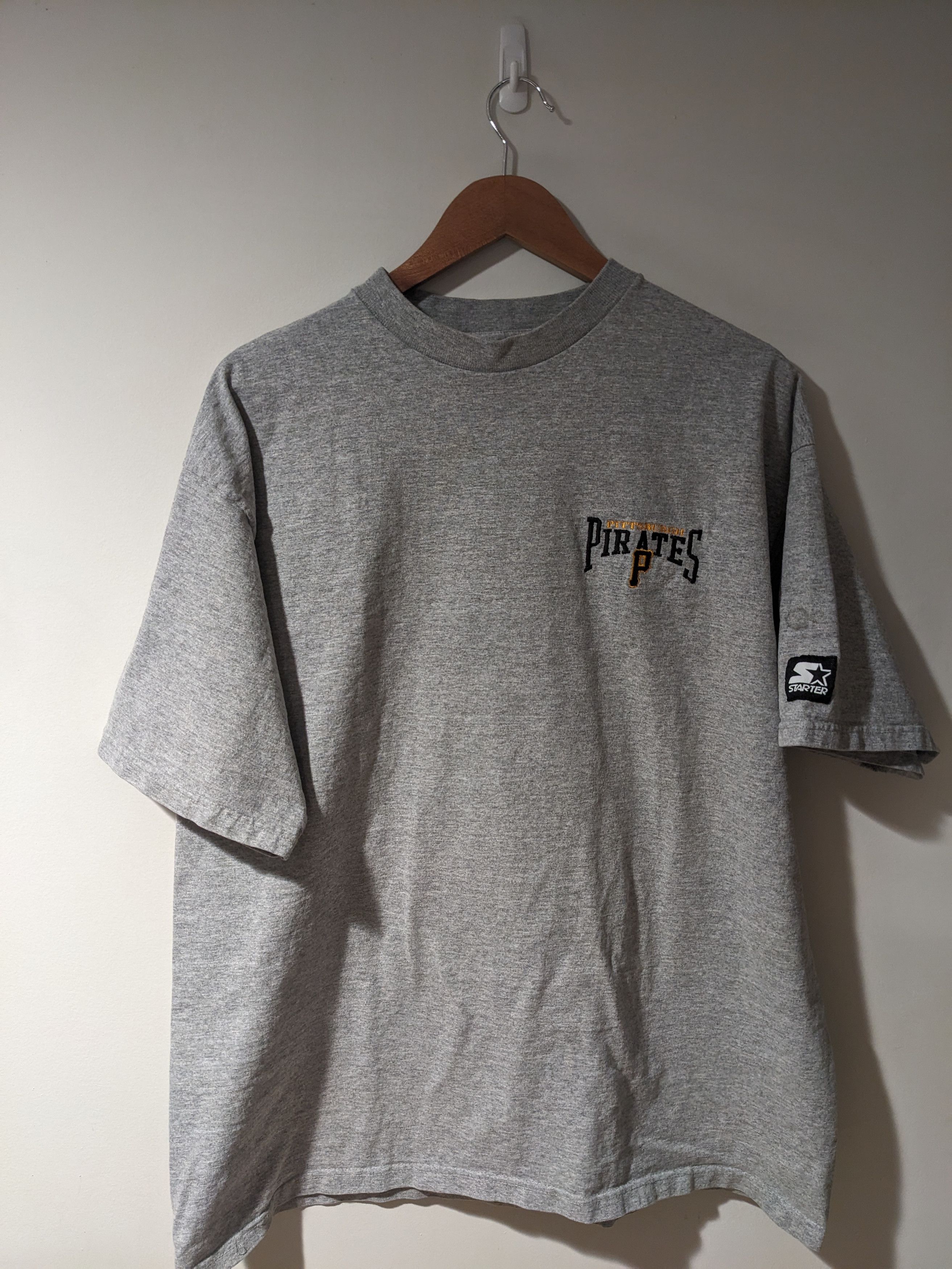 MLB × Vintage Vintage 90s Pittsburgh Pirates Starter MLB Baseball T-Shirt Size US XXL / EU 58 / 5 - 1 Thumbnail