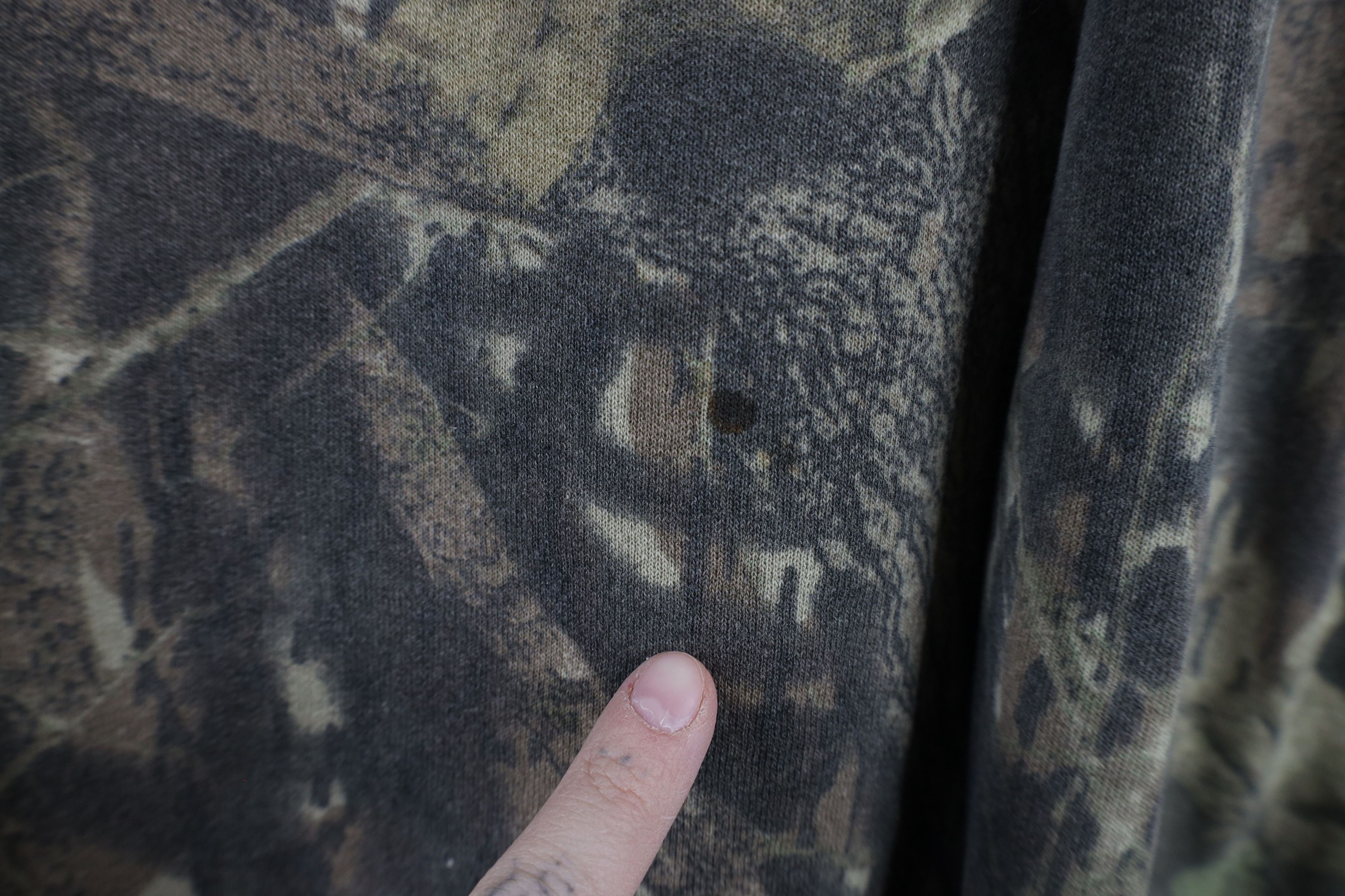 Mossy Oaks × Vintage Vintage 90s Mossy Oak Camouflage Crewneck Sweatshirt Size US XL / EU 56 / 4 - 4 Thumbnail