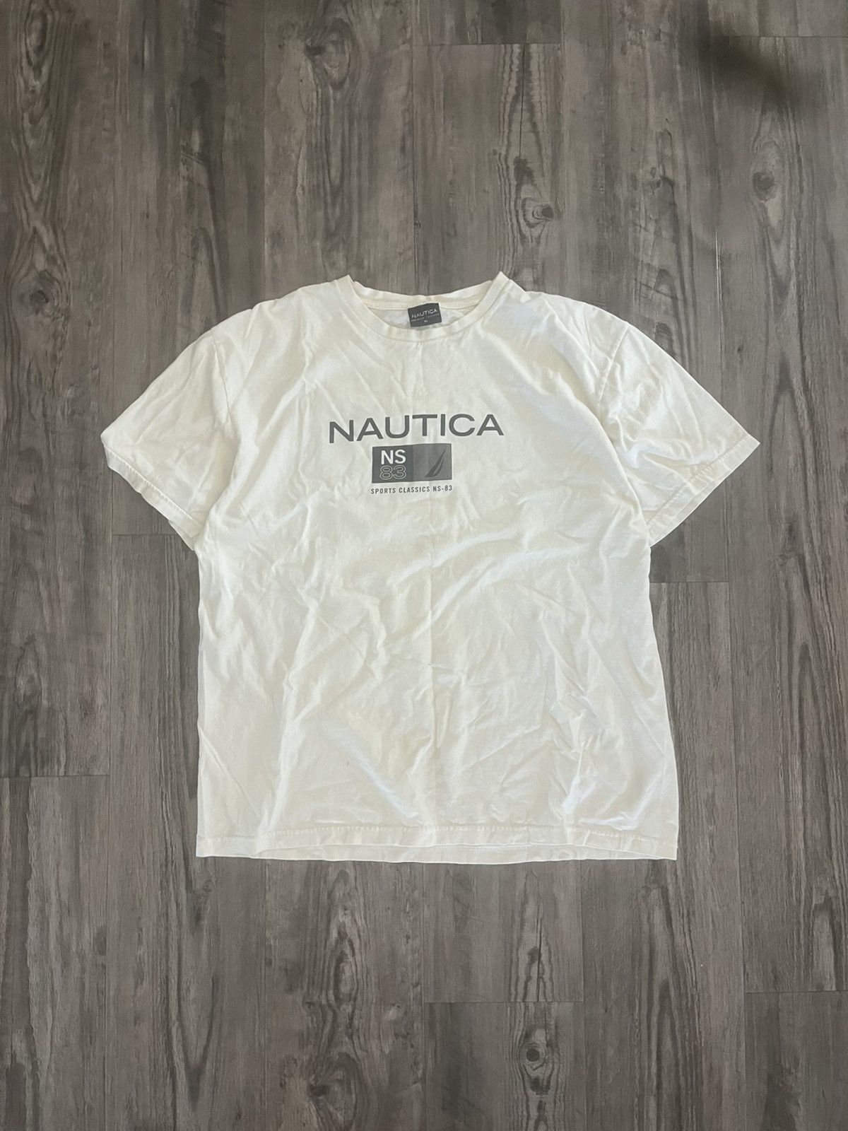 Vintage Vintage 90s Nautica Tee Size US XL / EU 56 / 4 - 1 Thumbnail