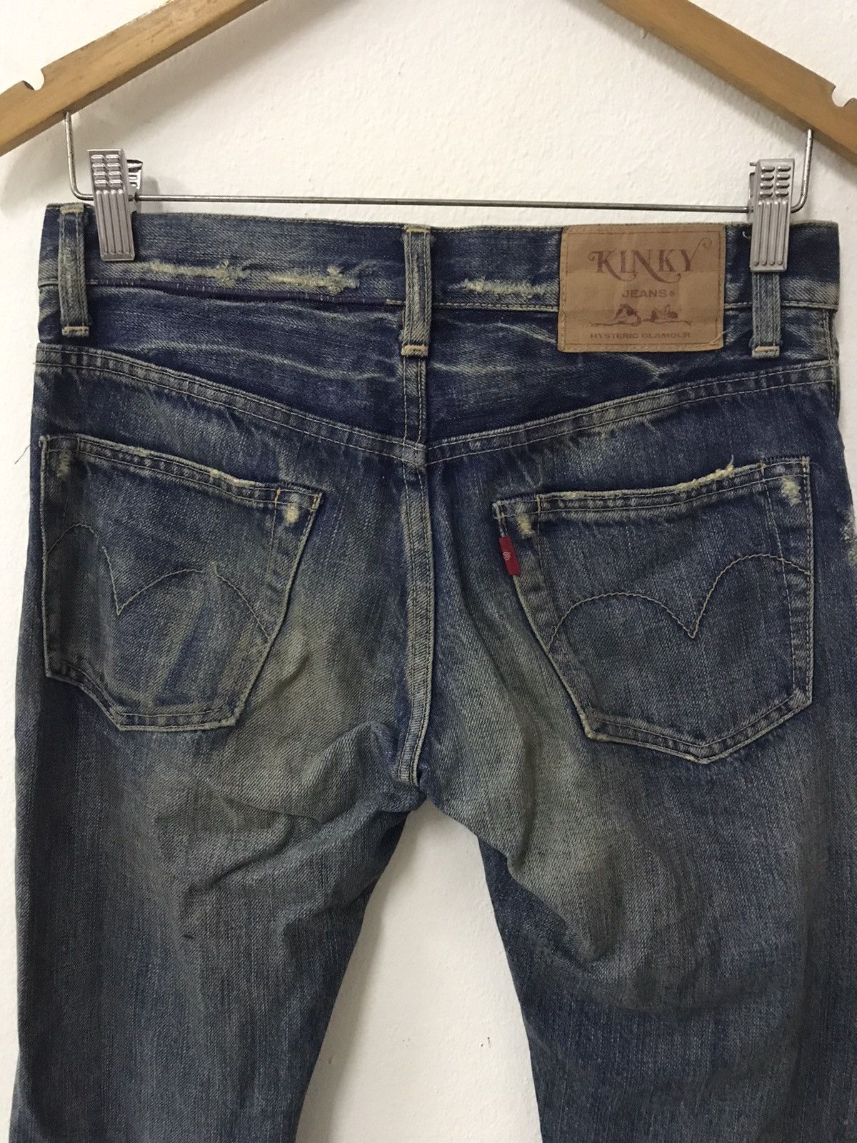Hysteric Glamour Vintage hysteric glamour distressed style selvedge punk Size 30" / US 8 / IT 44 - 9 Thumbnail