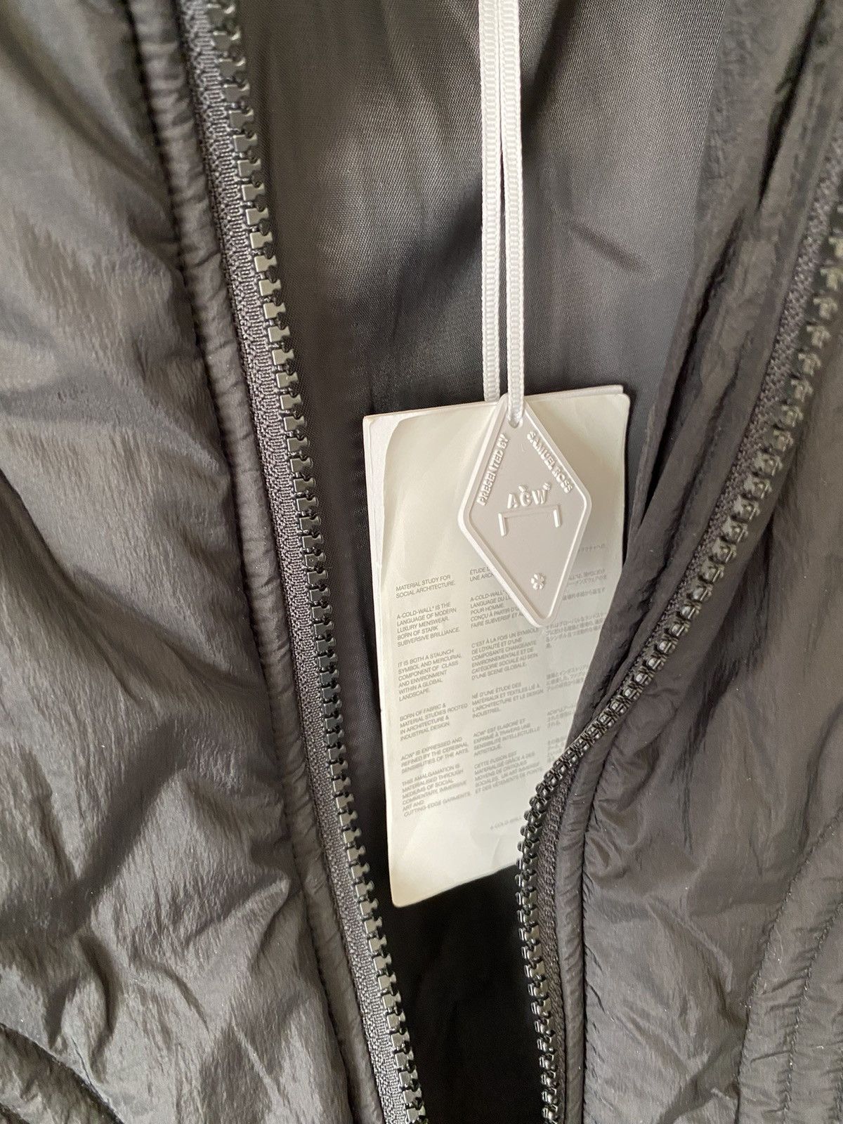 A-COLD-WALL* × Samuel Ross A-COLD-WALL* architectural padded winter jacket Size US XL / EU 56 / 4 - 7 Thumbnail
